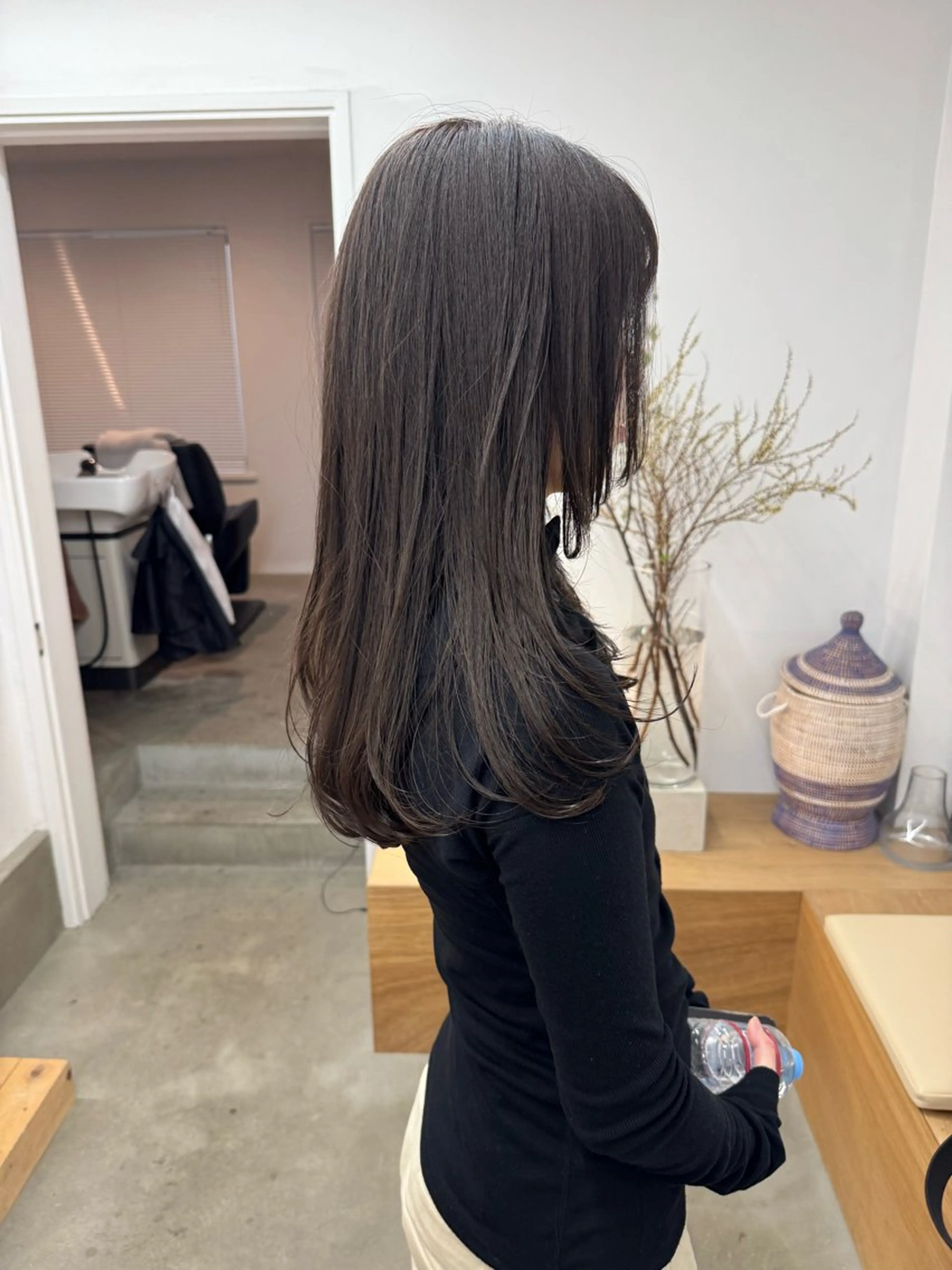ミディアム カラー ヘアカラー トリートメント 坂本 圭太朗のヘアスタイル