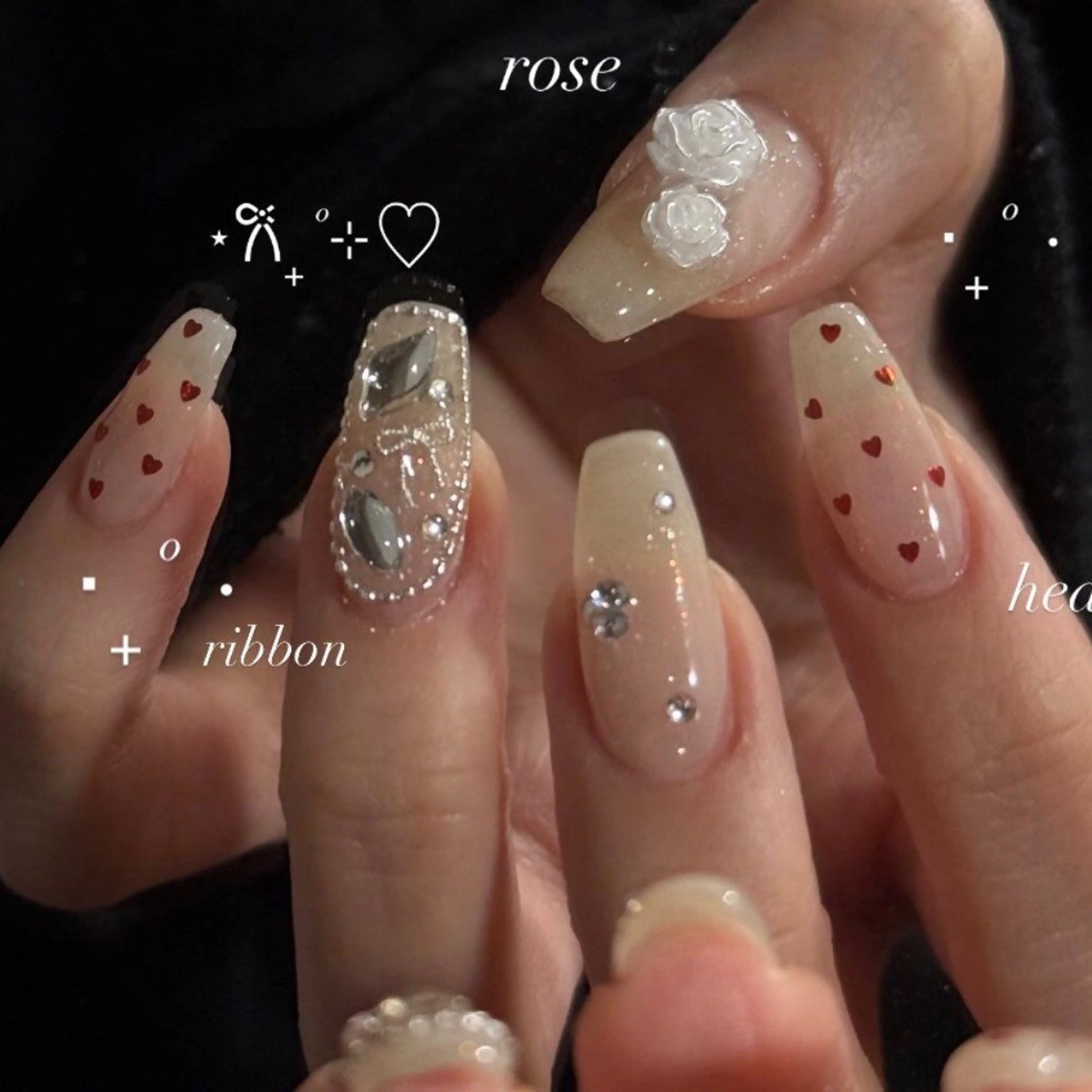 ネイル 冬ネイル クリスマス ハンドネイル Lumi de nails所属・中山 ゆきのネイルデザイン