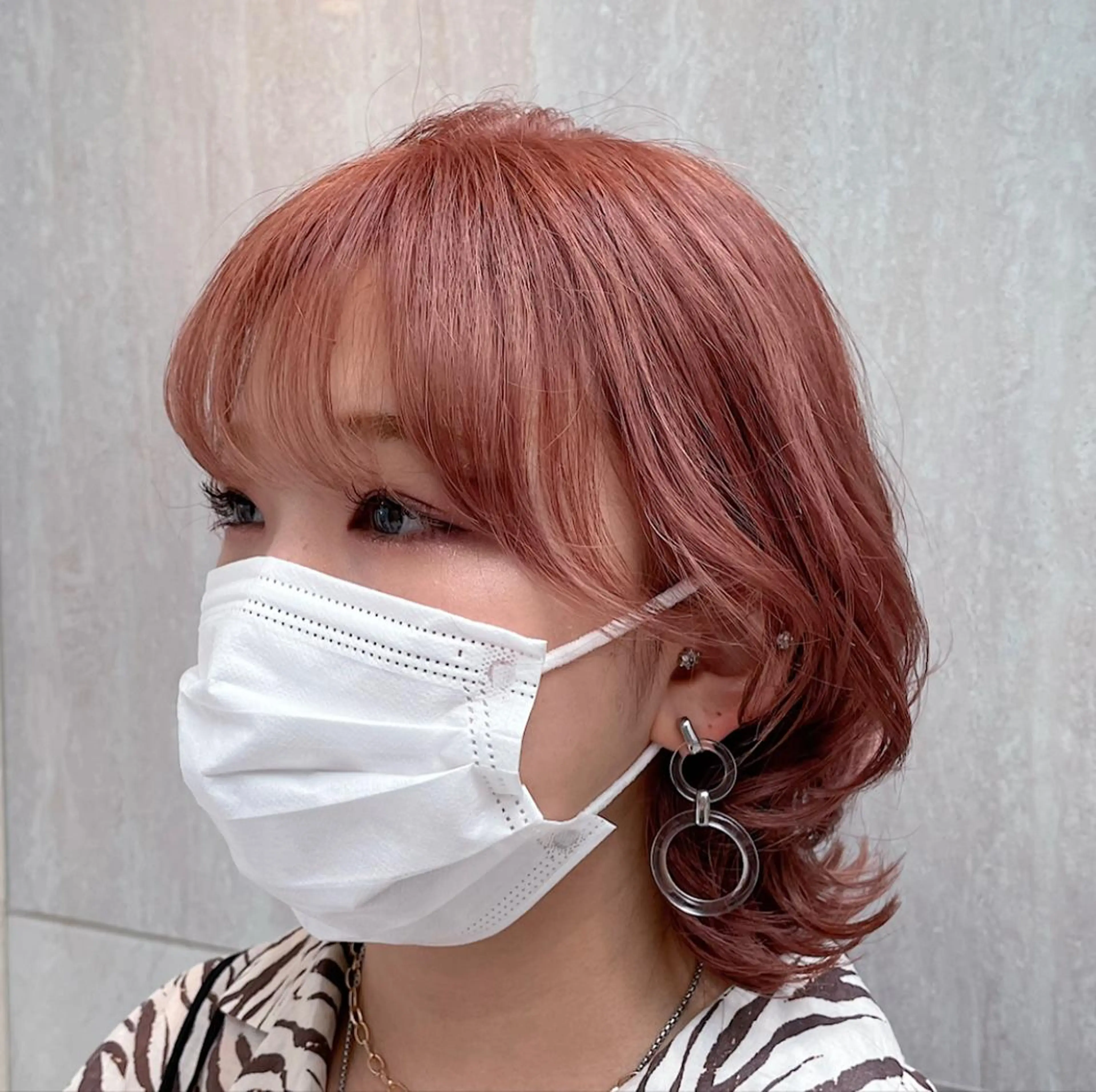 ショート カラー ブリーチ カット ヘアカラー ヘッドスパ BiBi    武田 あやのヘアスタイル