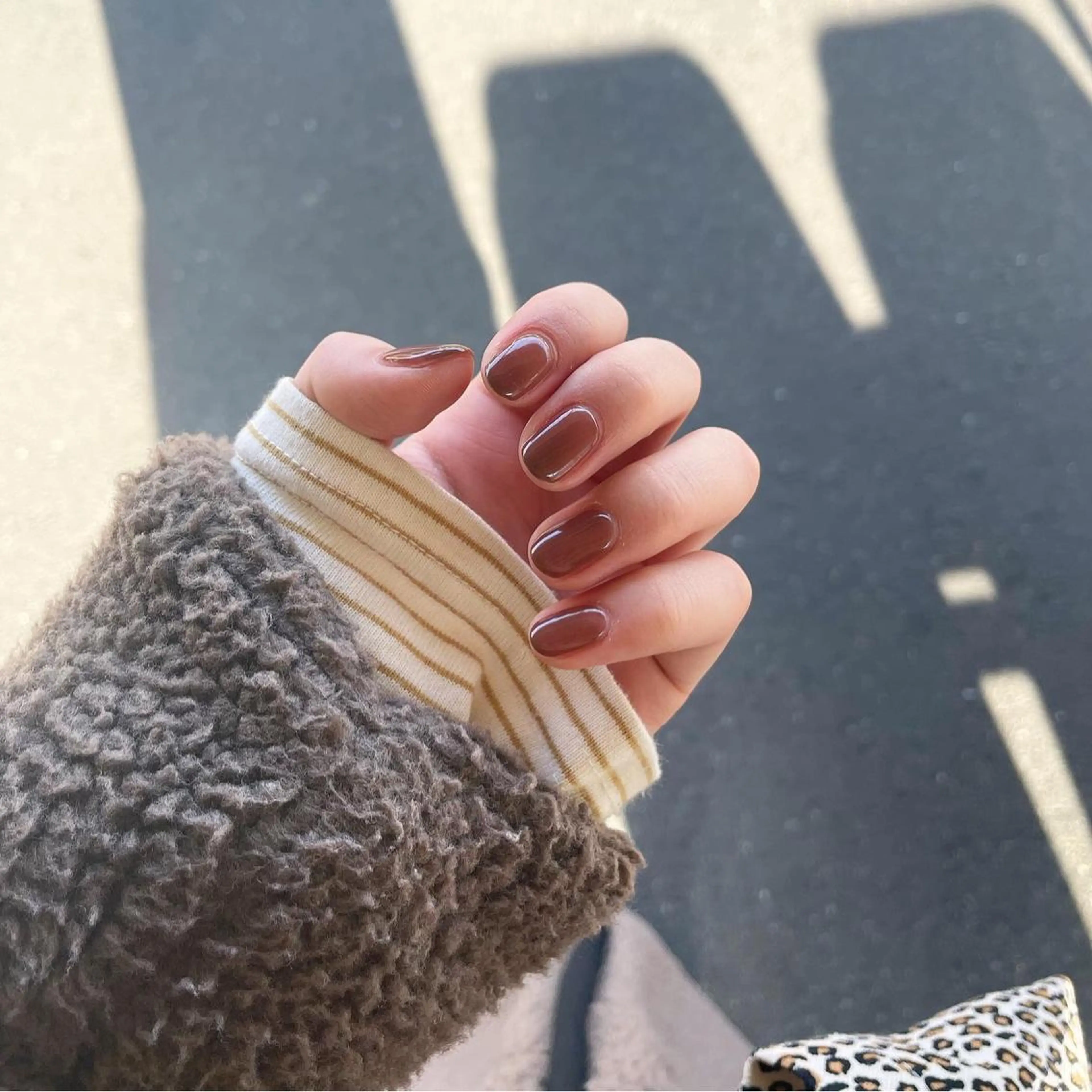 ネイル ワンカラーネイル バレンタイン taro nailのネイルデザイン