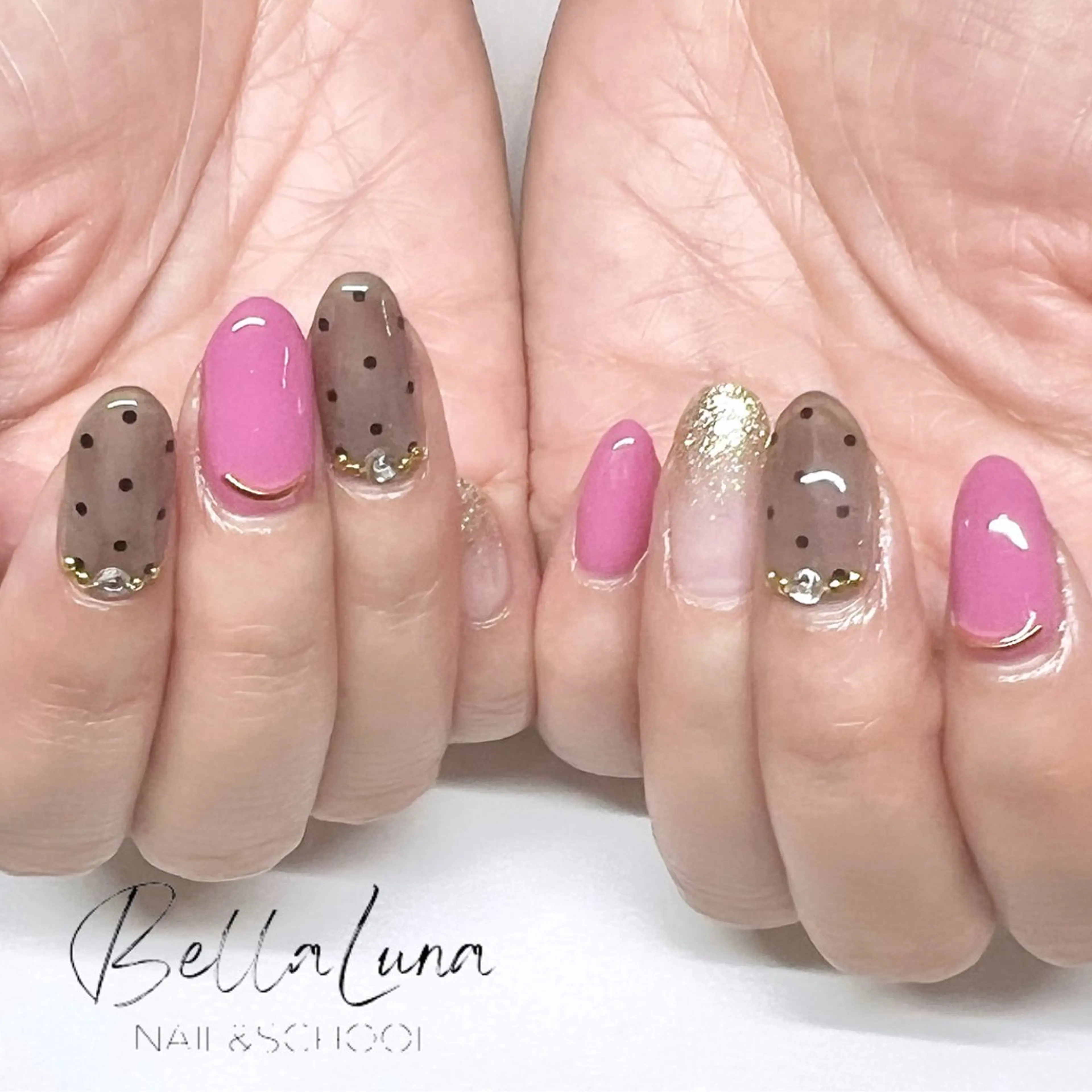 ネイル ハンドネイル ハンドケア BellaLuna 山下のネイルデザイン