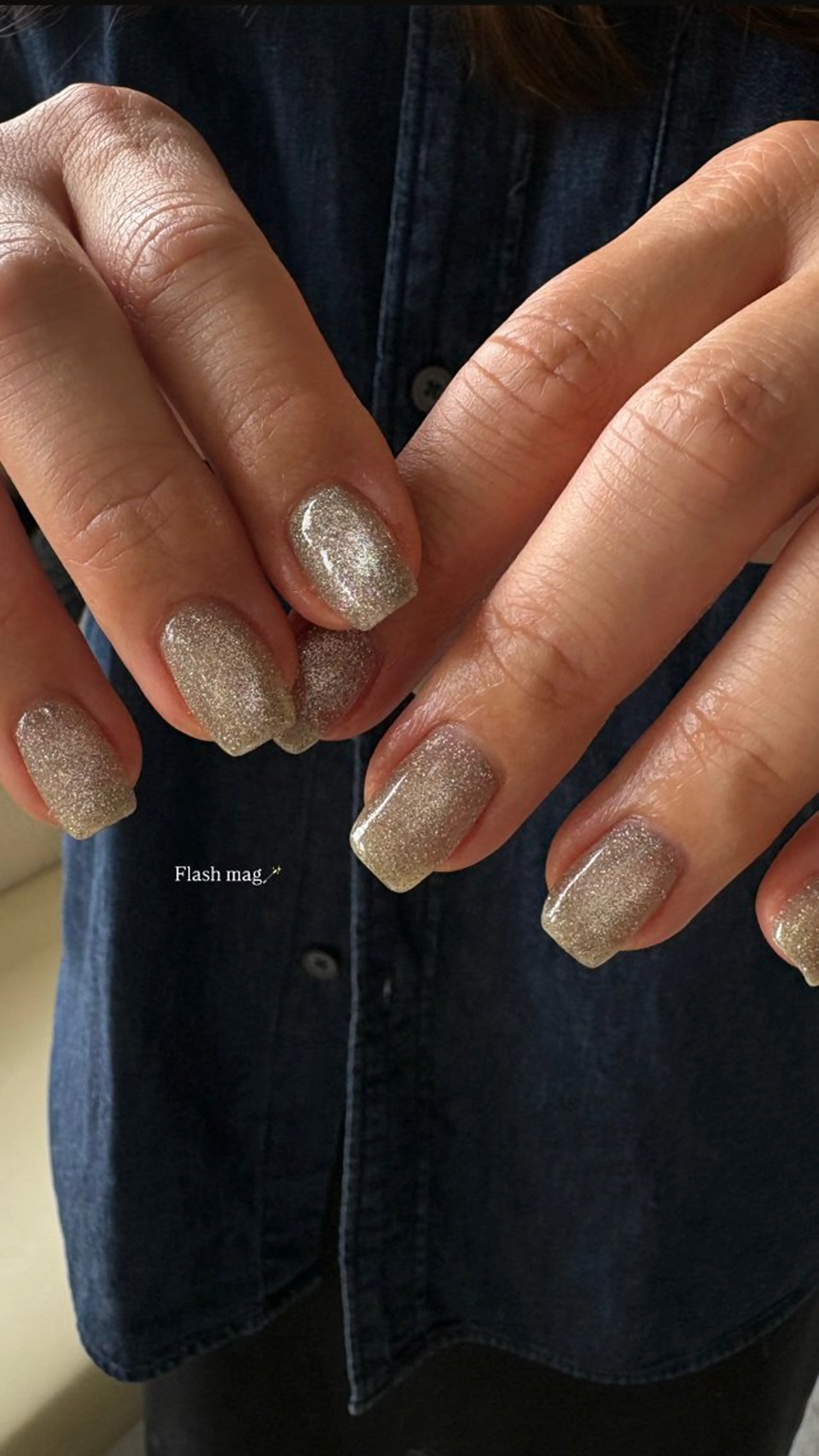 ネイル 氷ネイル・うるうるネイル キラキラネイル GLUCK所属・GLUCK nail kanamiのネイルデザイン