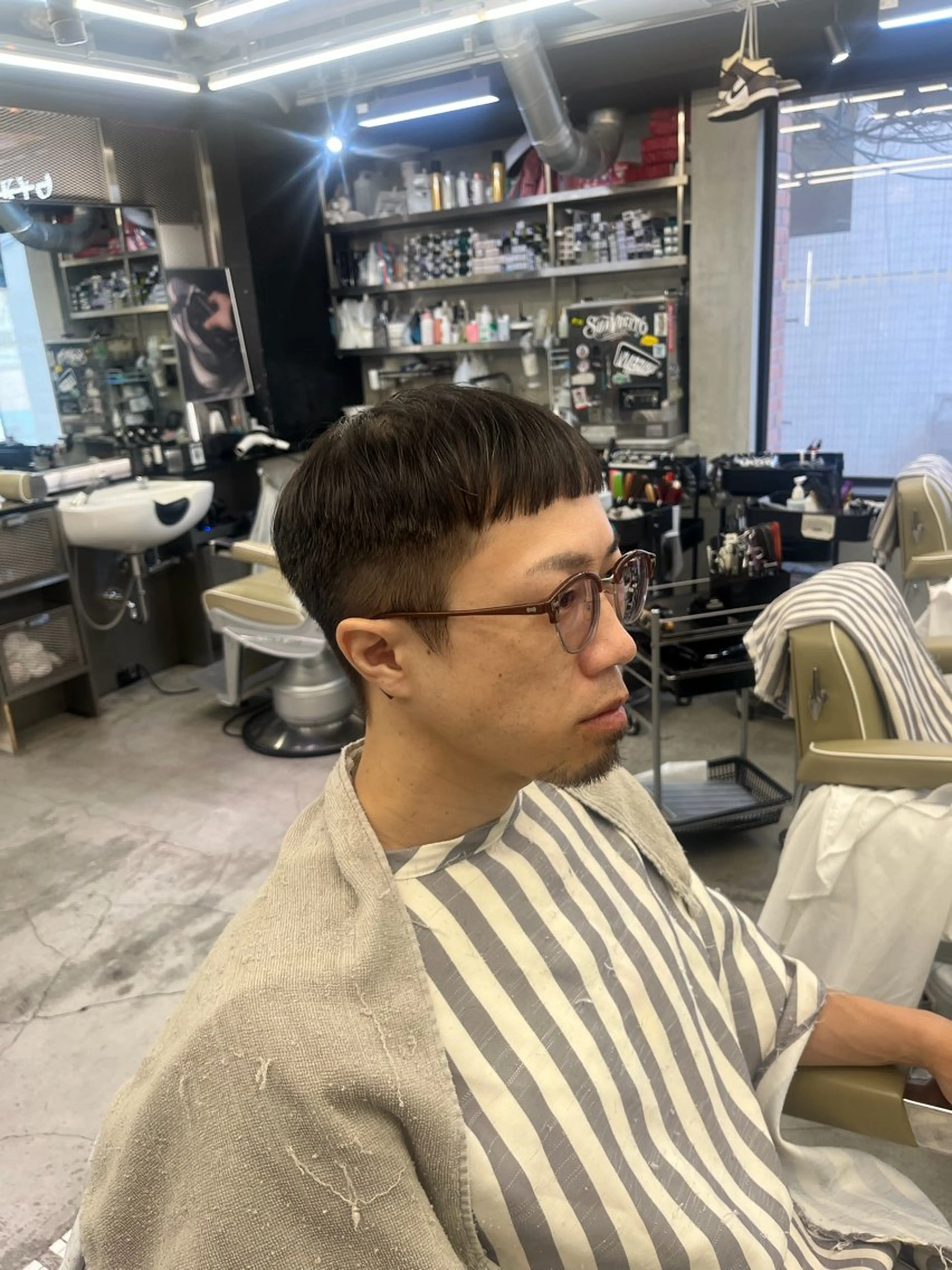 メンズ DAMDEE東京所属・フェードカット特化 &パーマRIKUのヘアスタイル