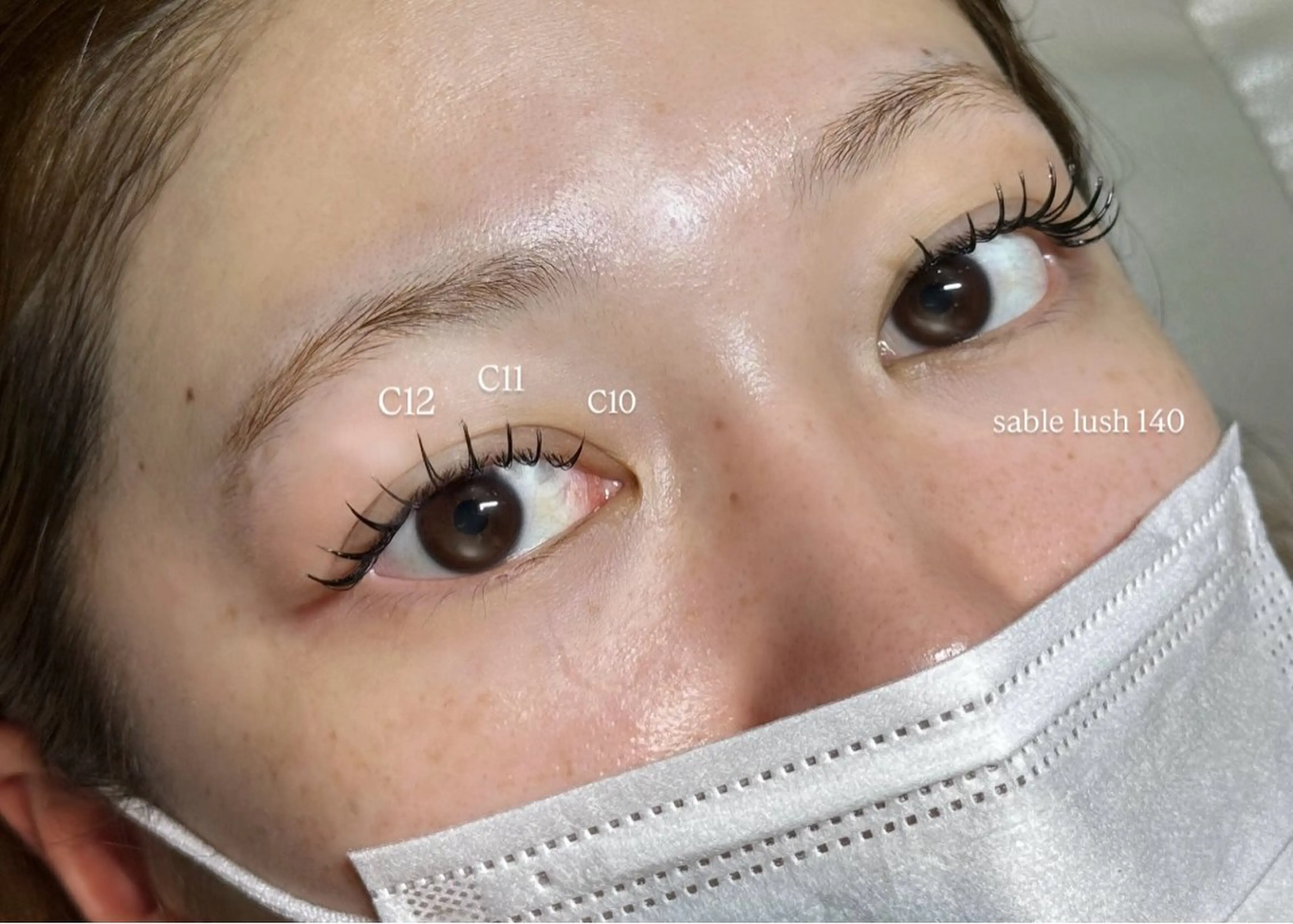 《マツエク100本》フラットラッシュ🧤✨お仕上げ束間できます✨の写真