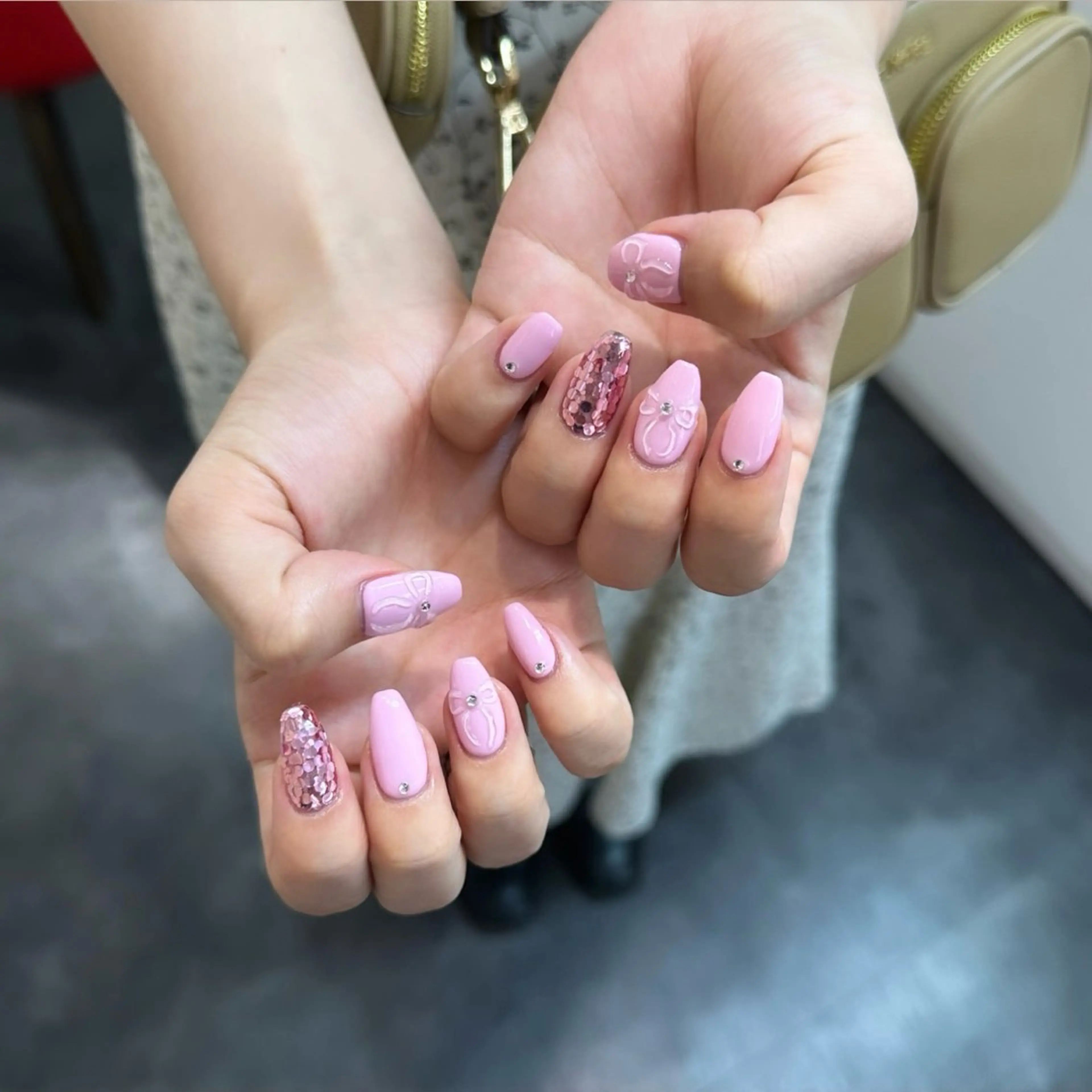 ネイル ハンドネイル Bianca浦和西口 竹ノ内  愛彩のネイルデザイン