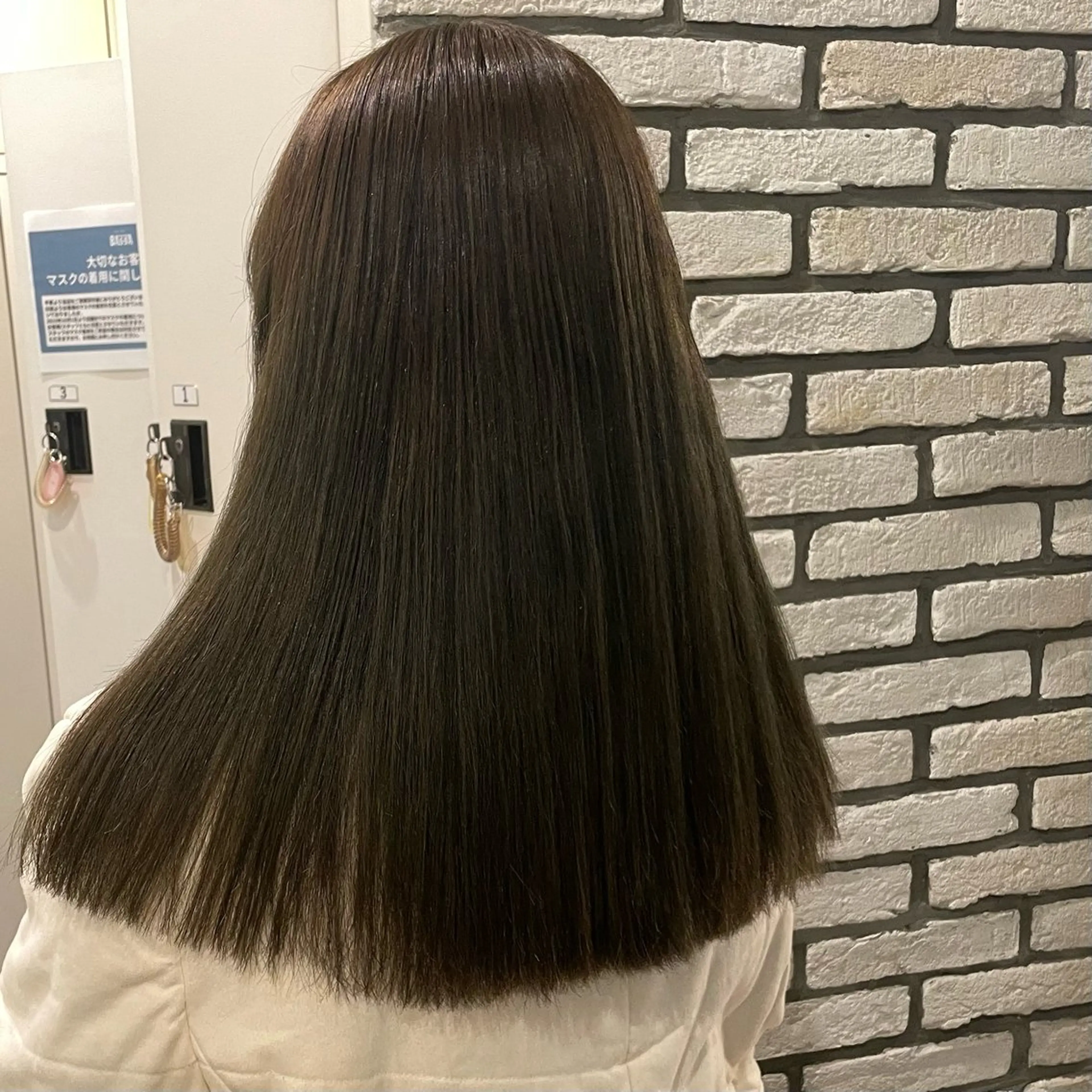 ロング カラー カット ヘアカラー トリートメント 💎久米川 東村山 BASSAサトウ💎のヘアスタイル