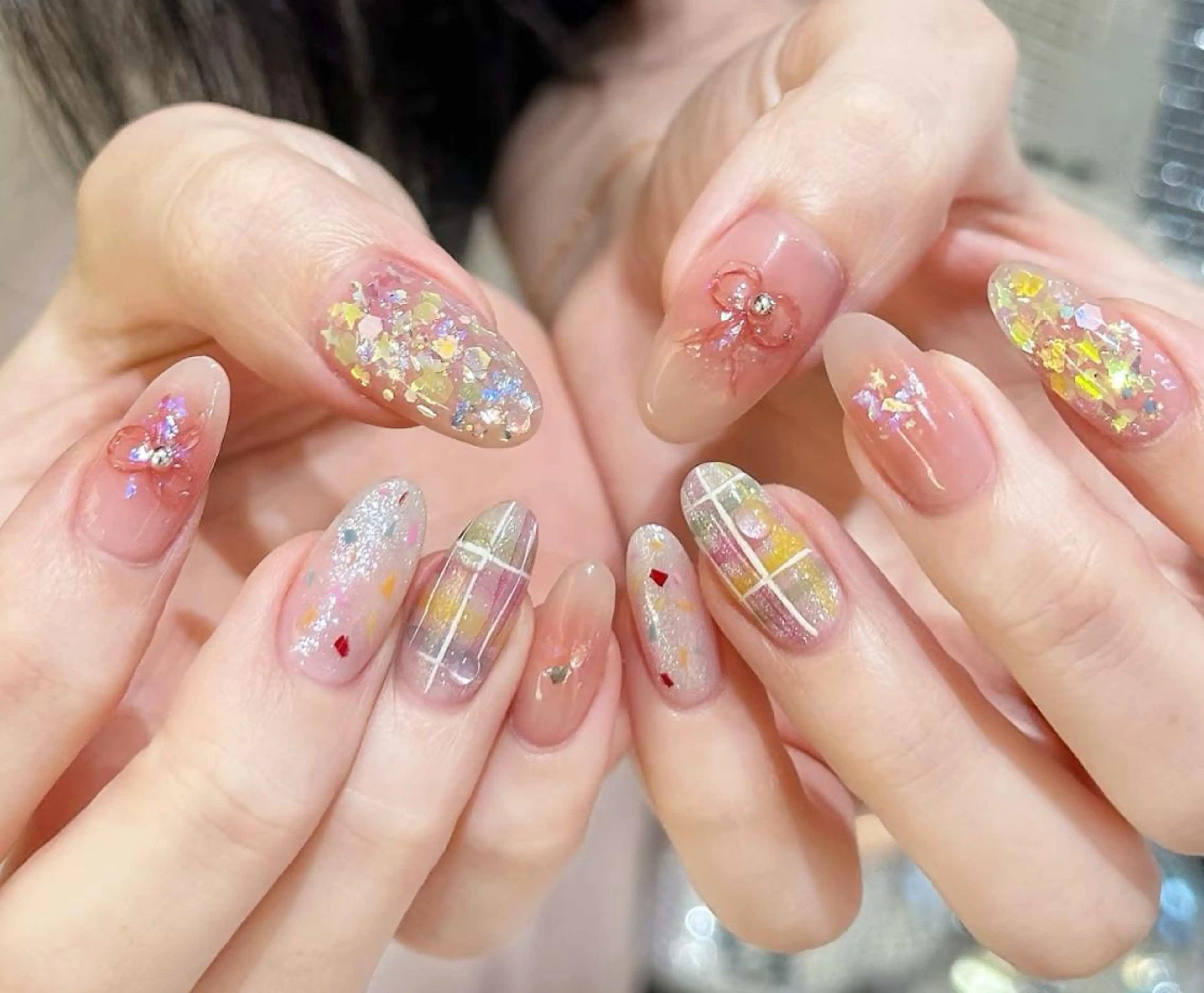 ネイル ハンドネイル 🍑 momo_nailのネイルデザイン