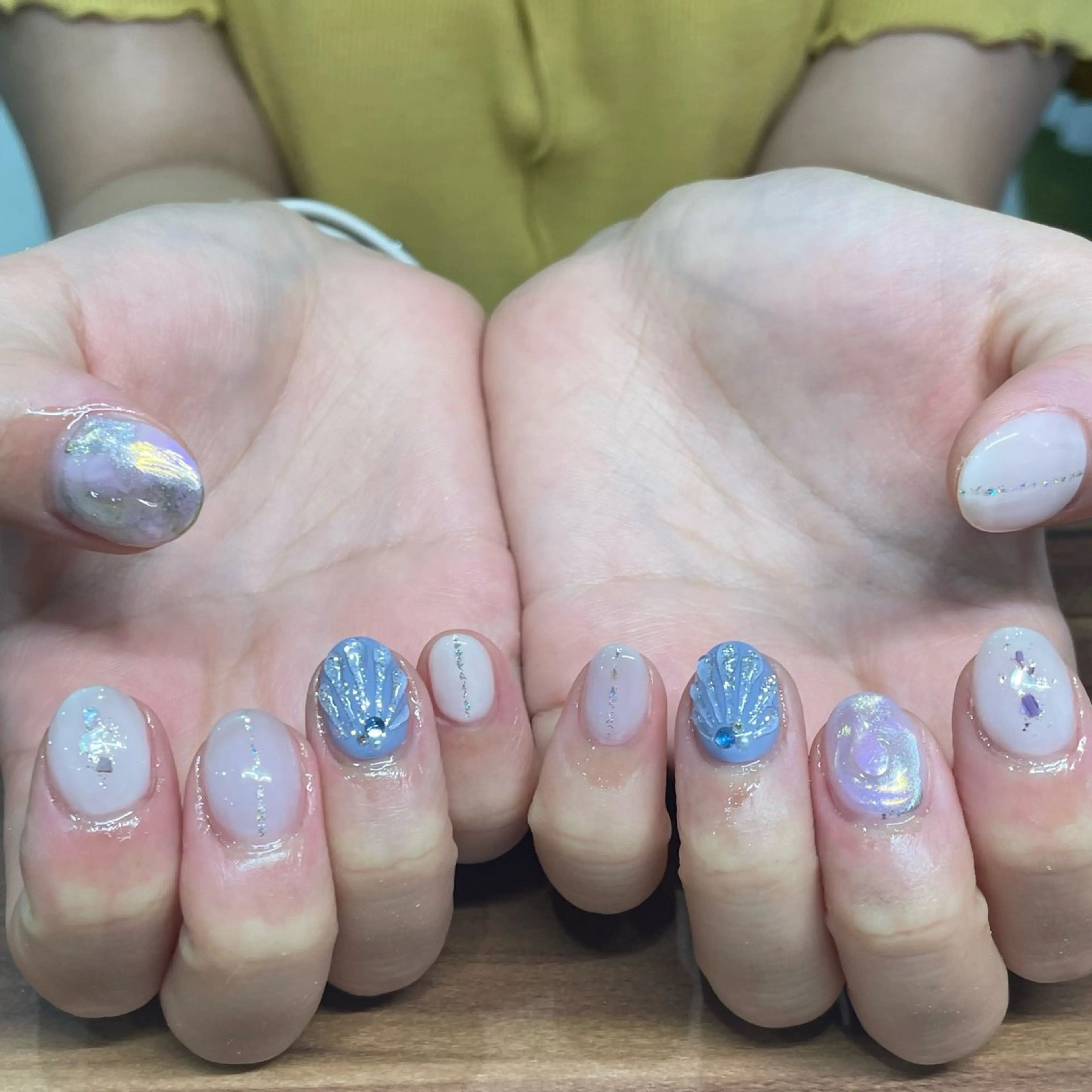ネイル ニュアンスネイル ハンドネイル Ricnail☾ ayanoのネイルデザイン