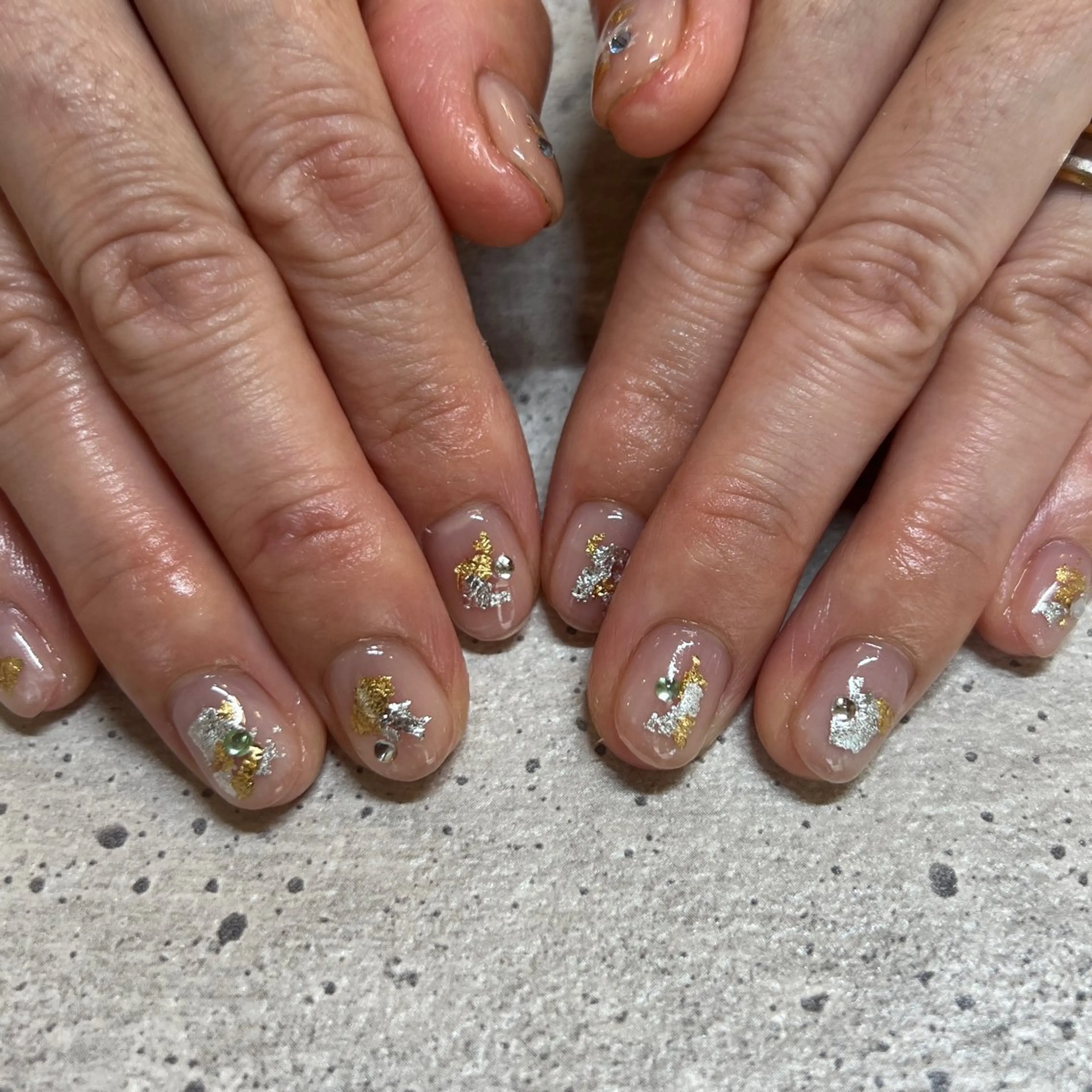 ネイル ハンドネイル ハンドケア Ri.nail オクマトモカのネイルデザイン