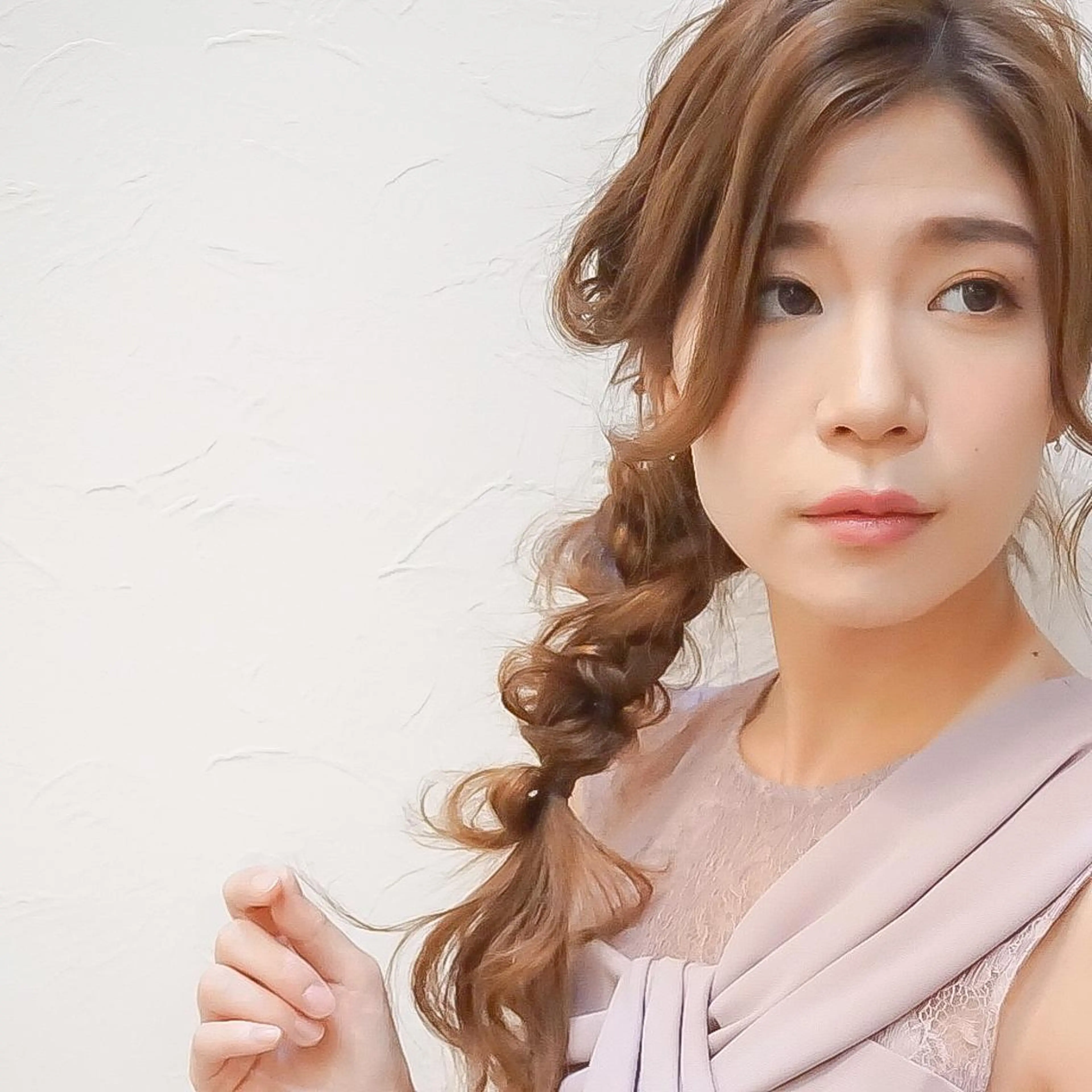 ロング ヘアアレンジ 飯塚 沙衣のヘアスタイル