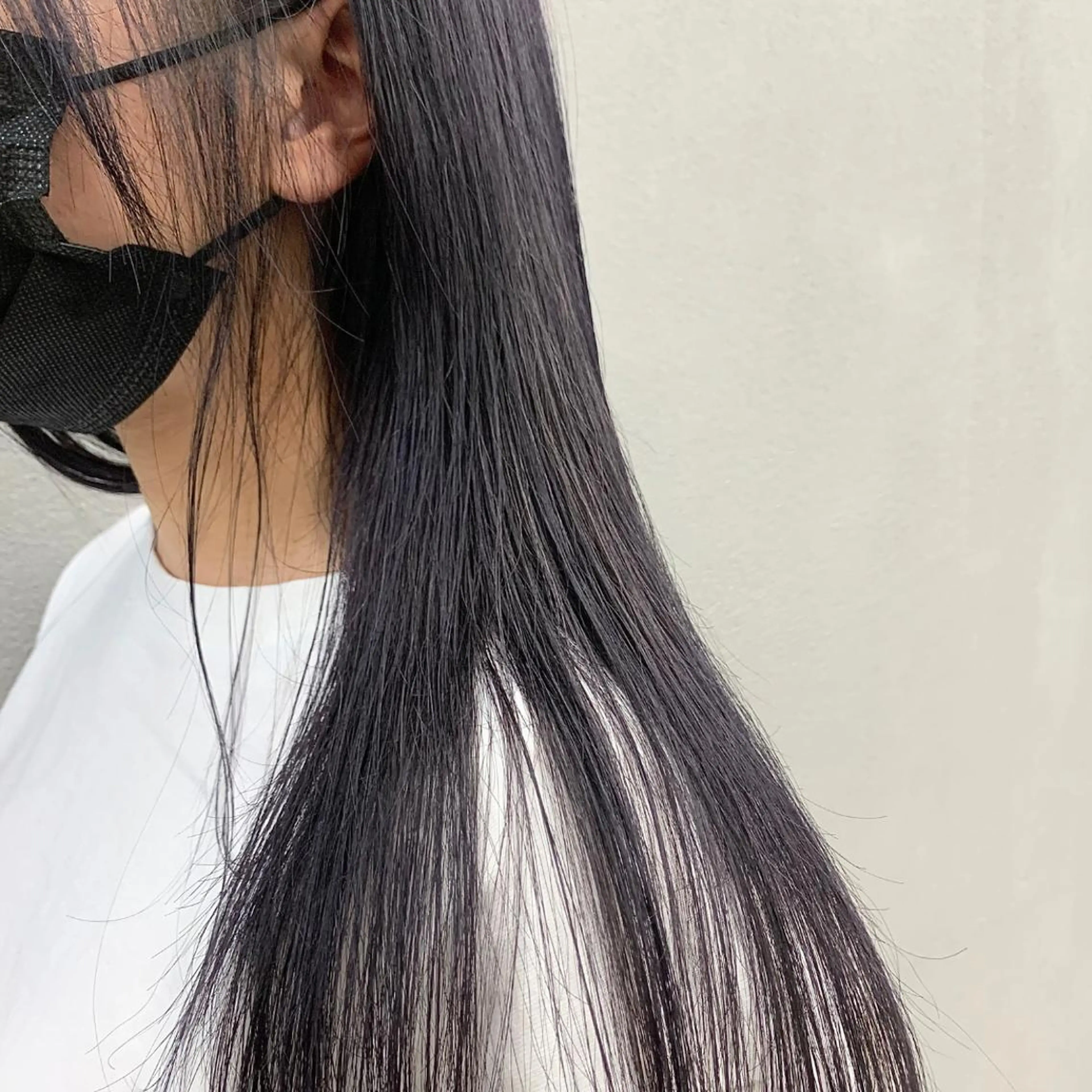 ロング カラー 透明感カラー ダブルカラー カット ヘアカラー トリートメント お顔まわりカット🌱 emo.村松泉綺のヘアスタイル