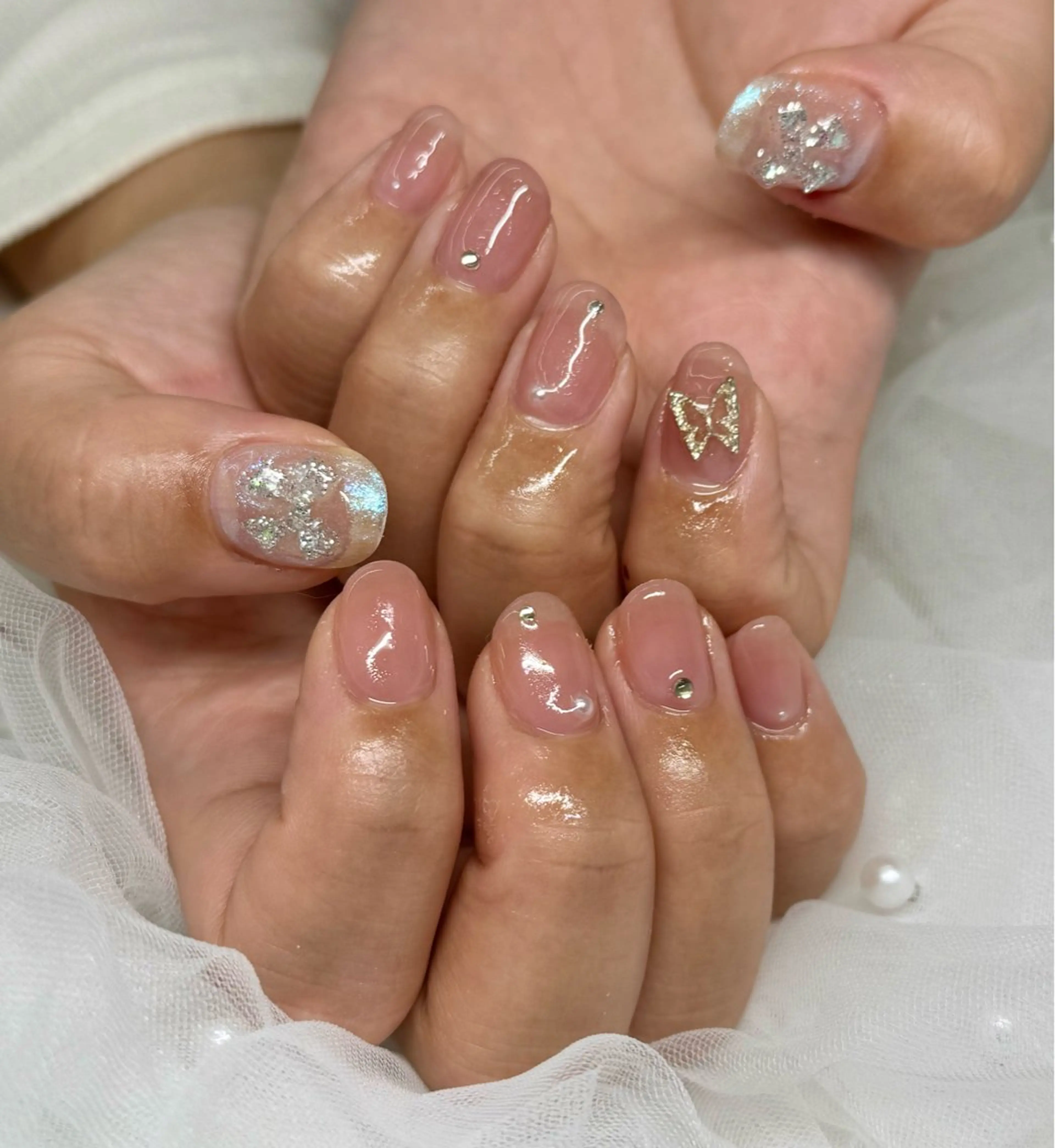 ネイル ワンカラーネイル salone Regina 【サローネ　レジーナ】所属・Regina Mariのネイルデザイン