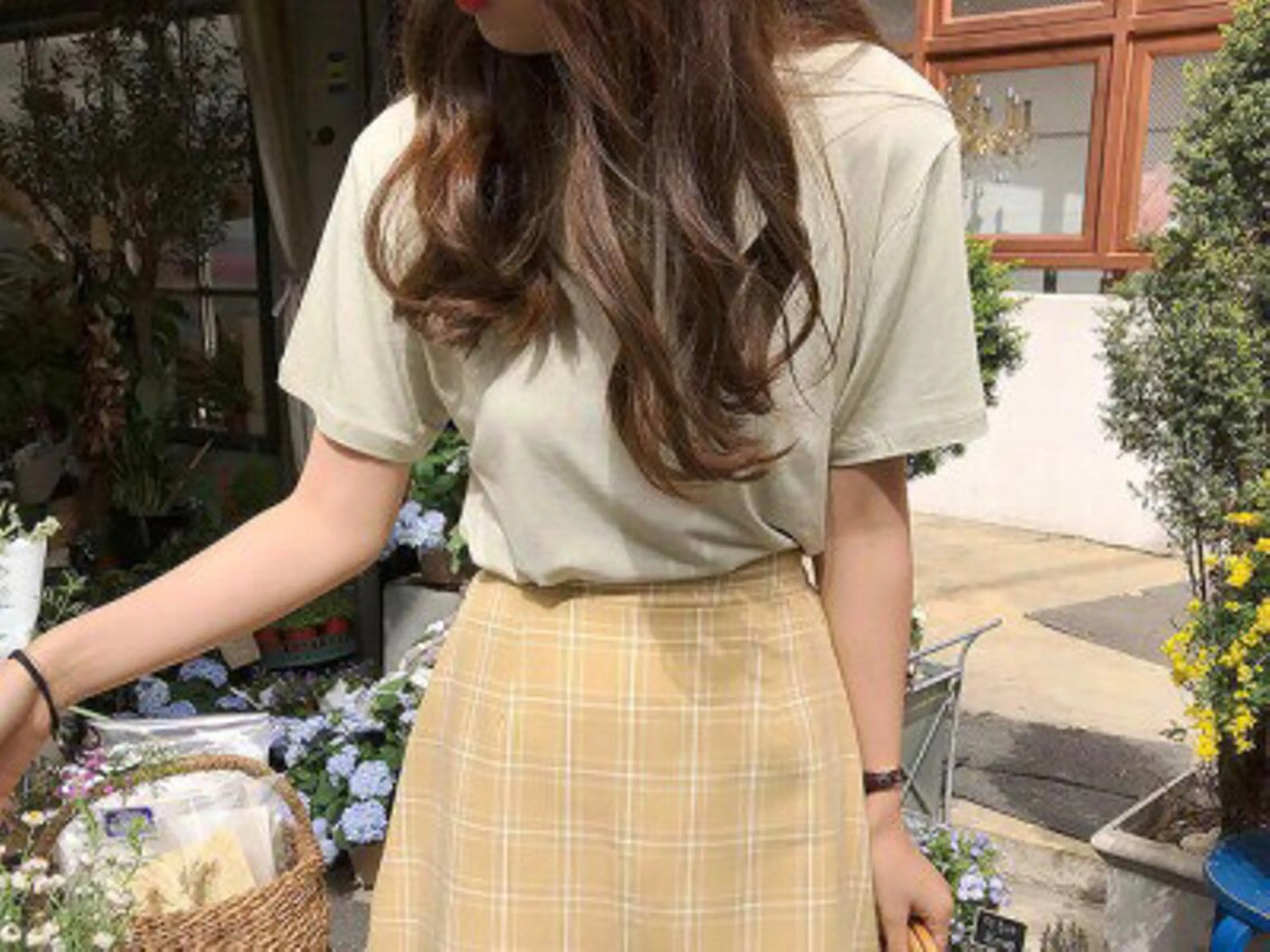 セミロング カラー 透明感カラー the BRIDGE hair salonのヘアスタイル