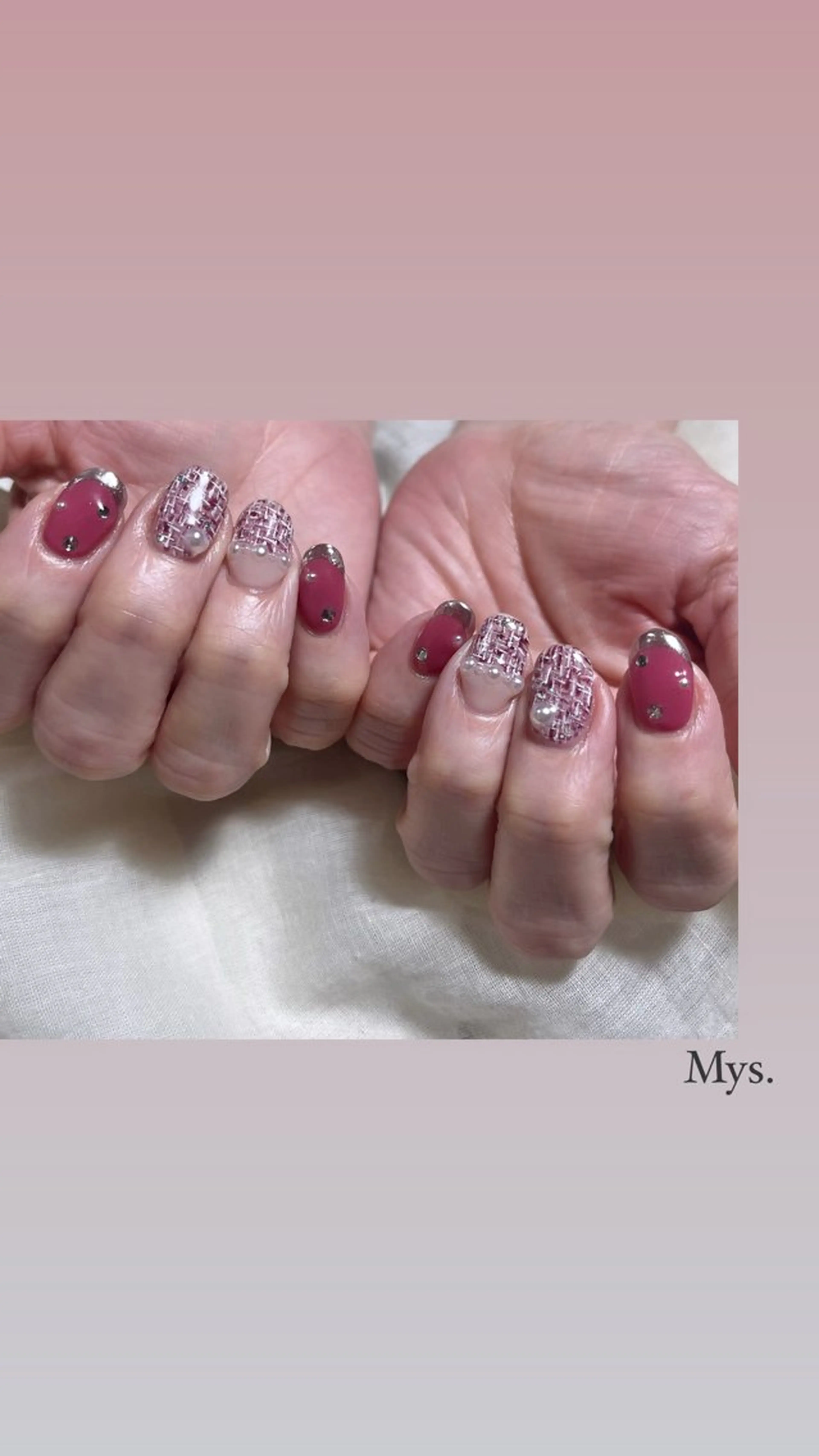 ネイル Mys. 松本結衣のネイルデザイン