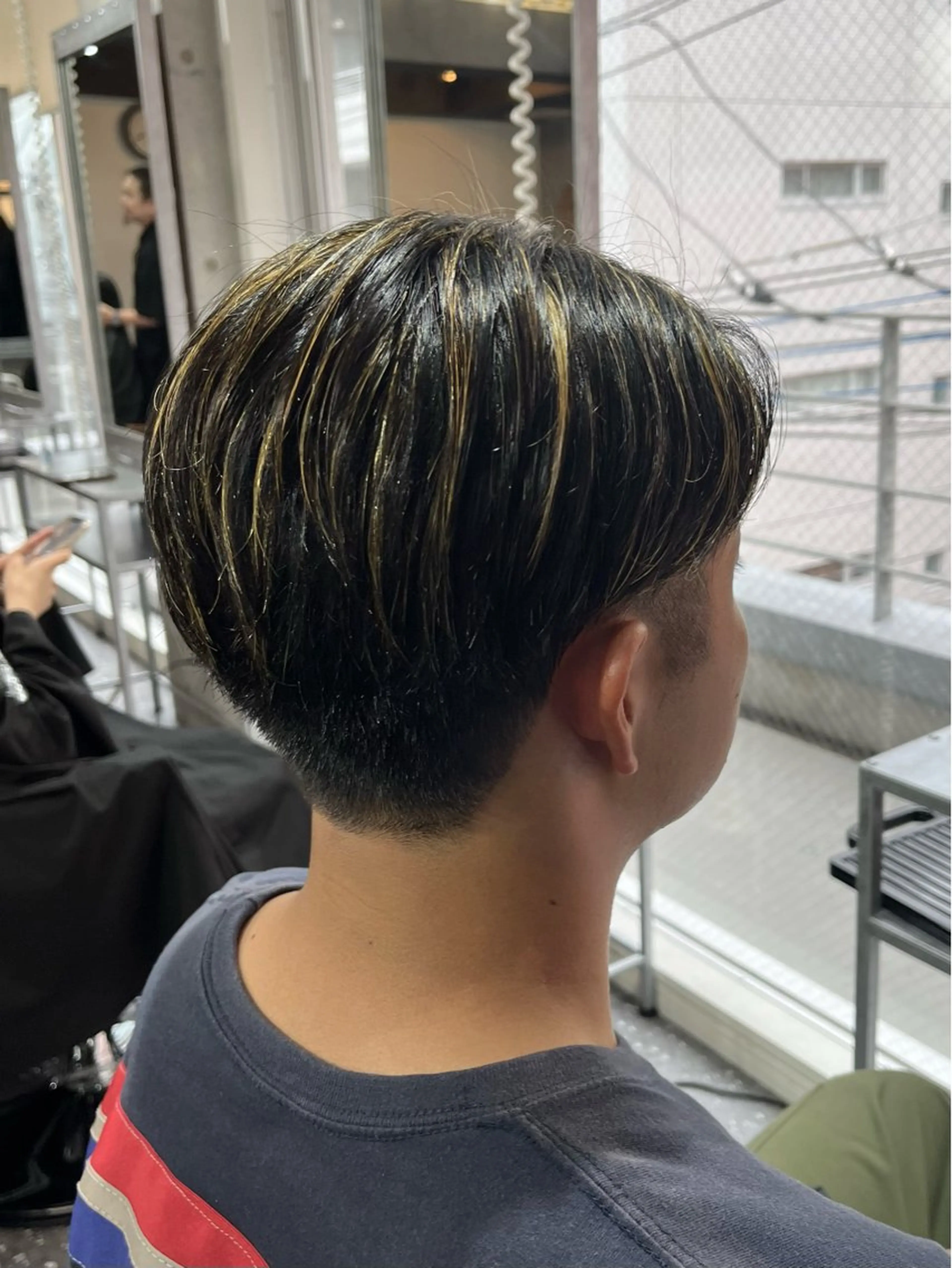 カラー メンズ カット ヘアカラー 透明感✨ SAKIのヘアスタイル