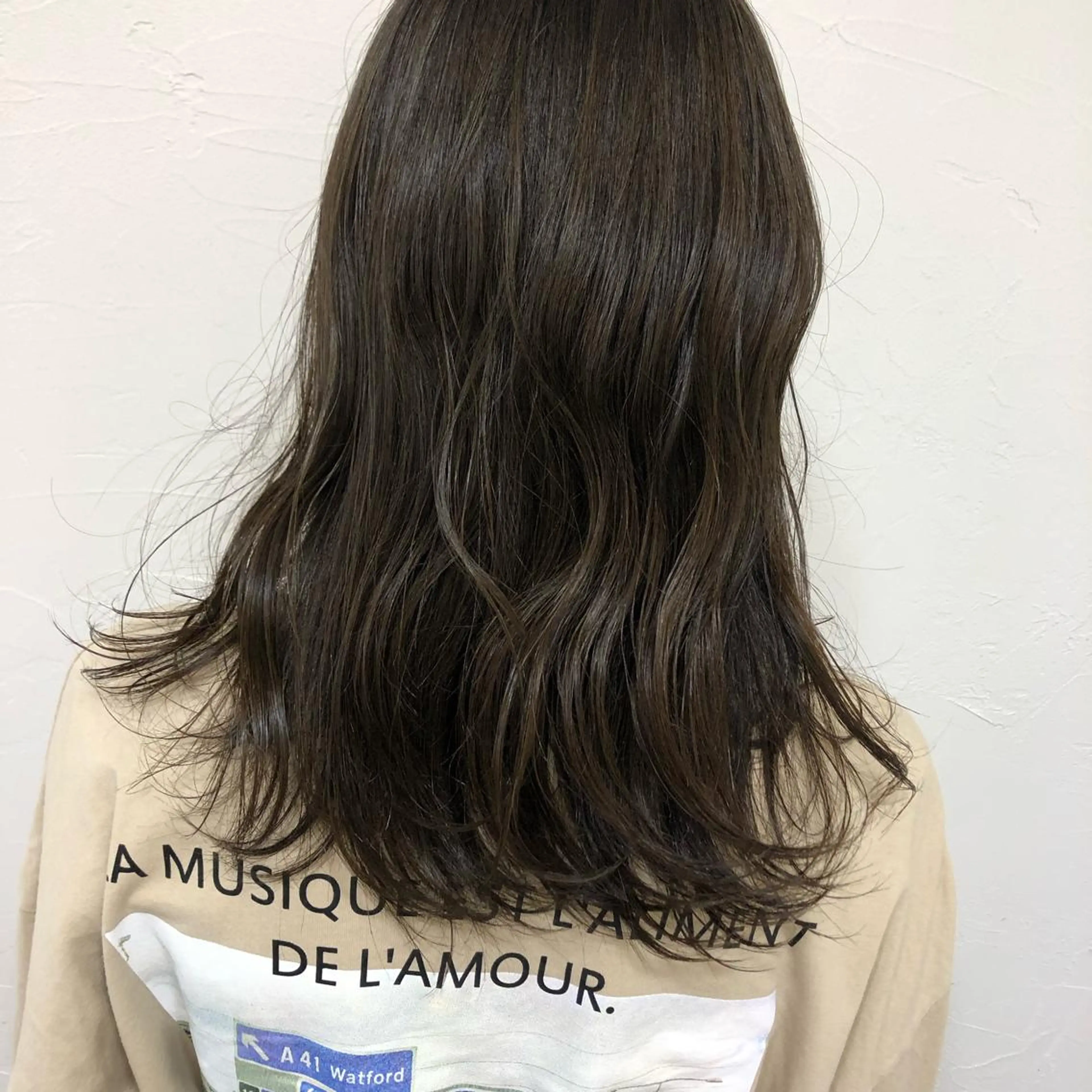 セミロング GLROW haruhiのヘアスタイル