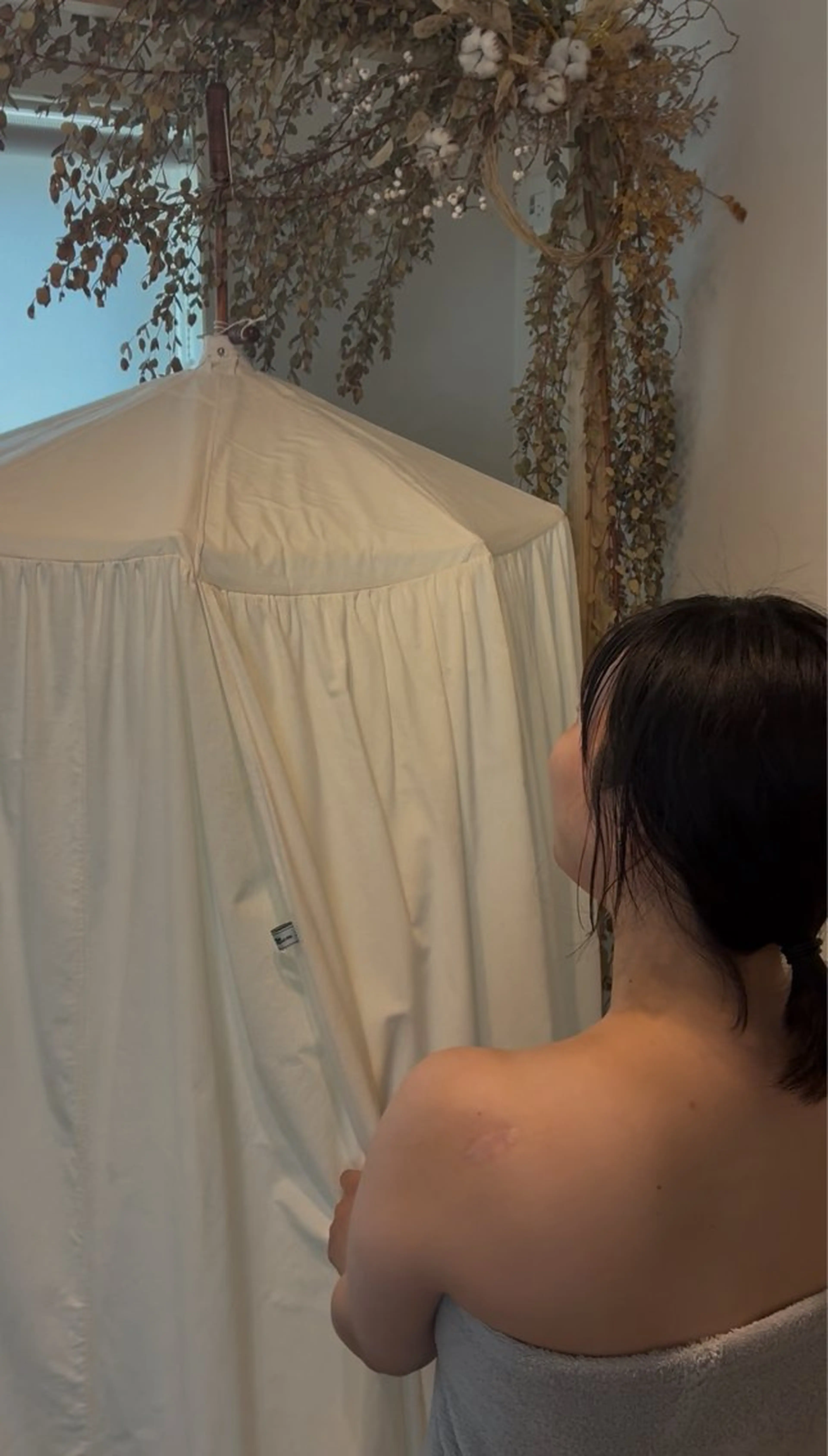 にっこりコース（深眠タッチ＋テント）の写真