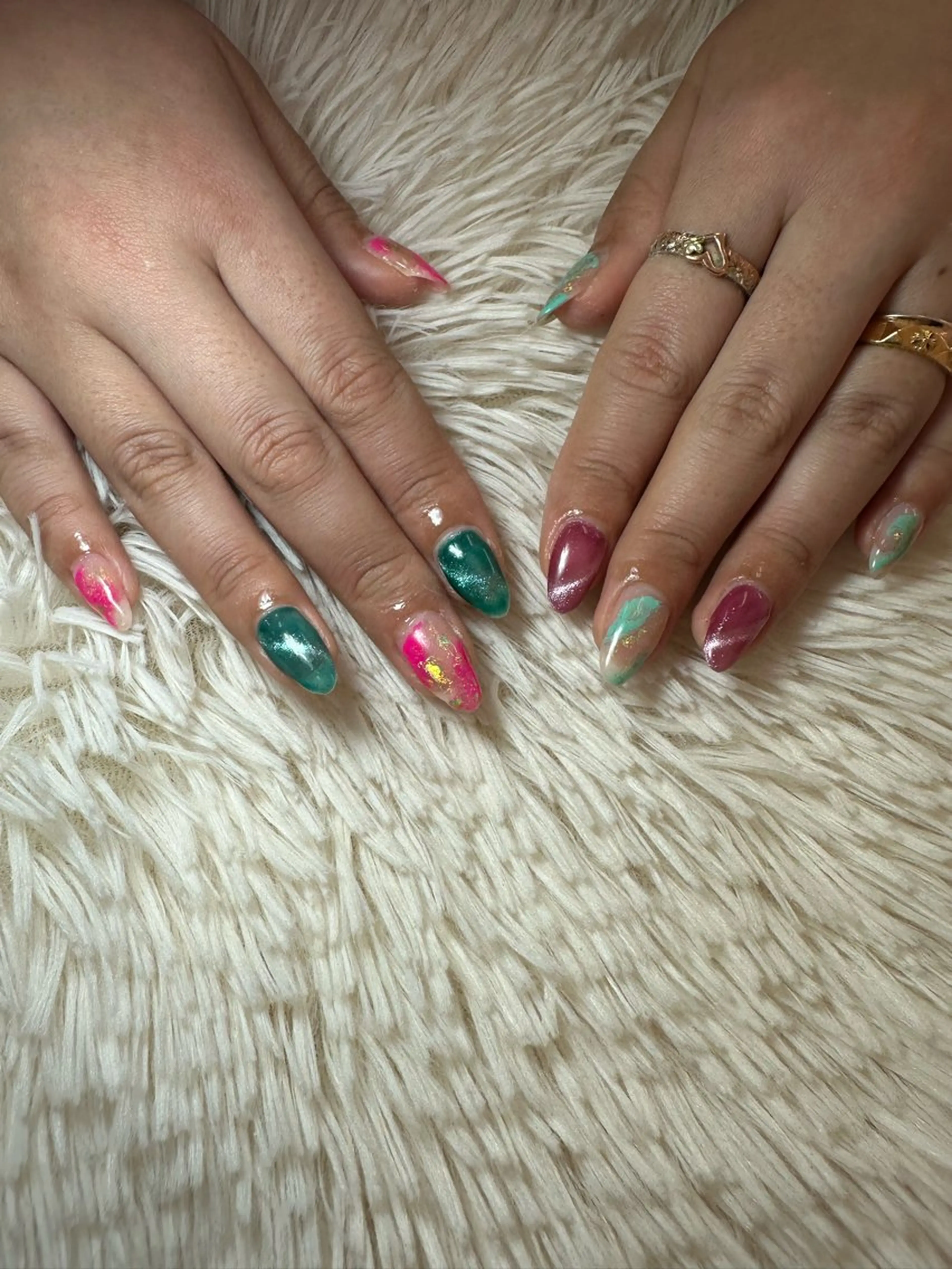 ネイル ハンドネイル 串田 萌のネイルデザイン