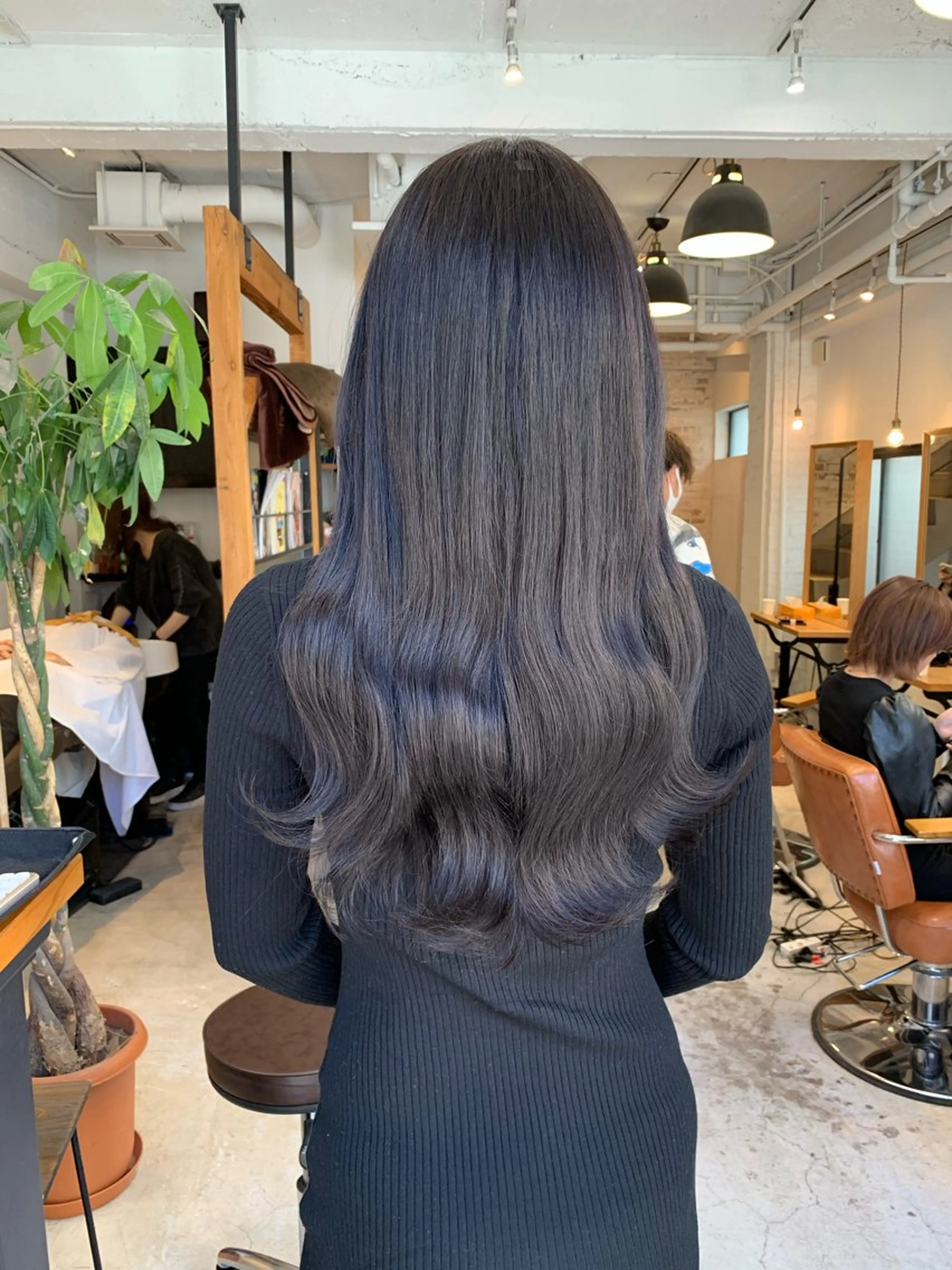 ロング カット ヘアカラー トリートメント PARIS hair salon所属・秋葉原　柏木絢汰 ✨当日予約okのヘアスタイル