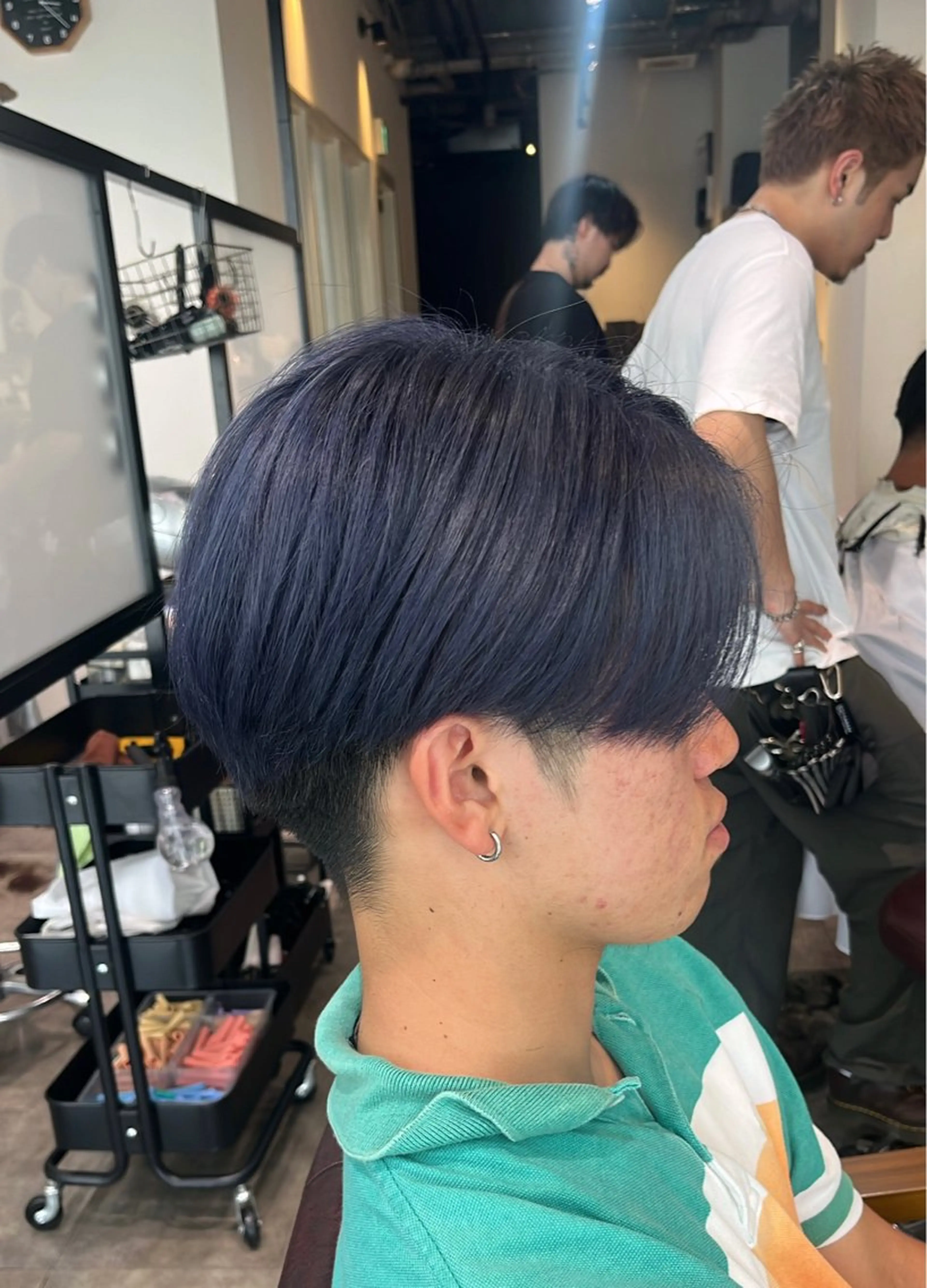 メンズ ヘアカラー hair salon loup所属・loup yunaのヘアスタイル