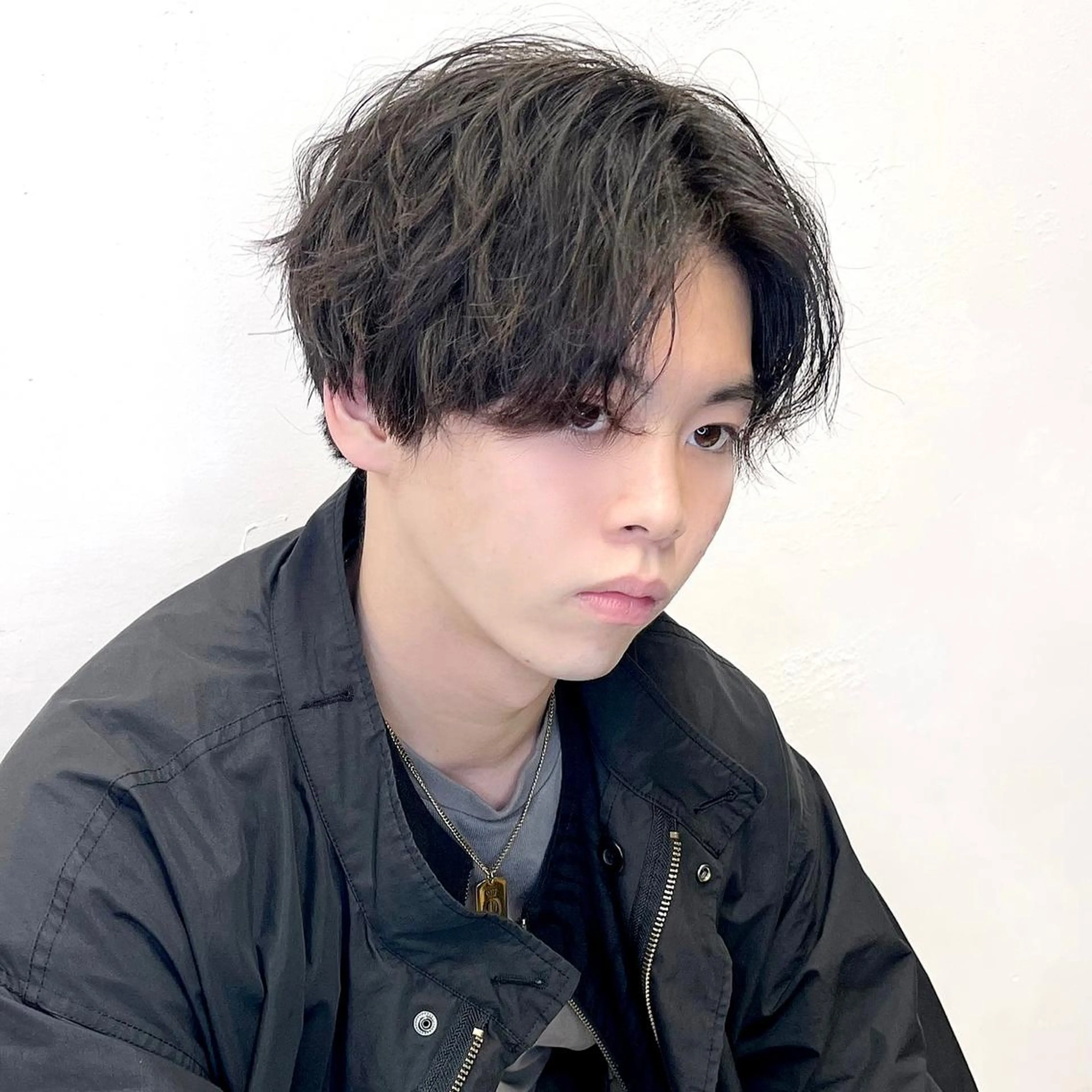 メンズ センターパート AITOKYO 横浜所属・AITOKYO横浜 吉山和希のヘアスタイル