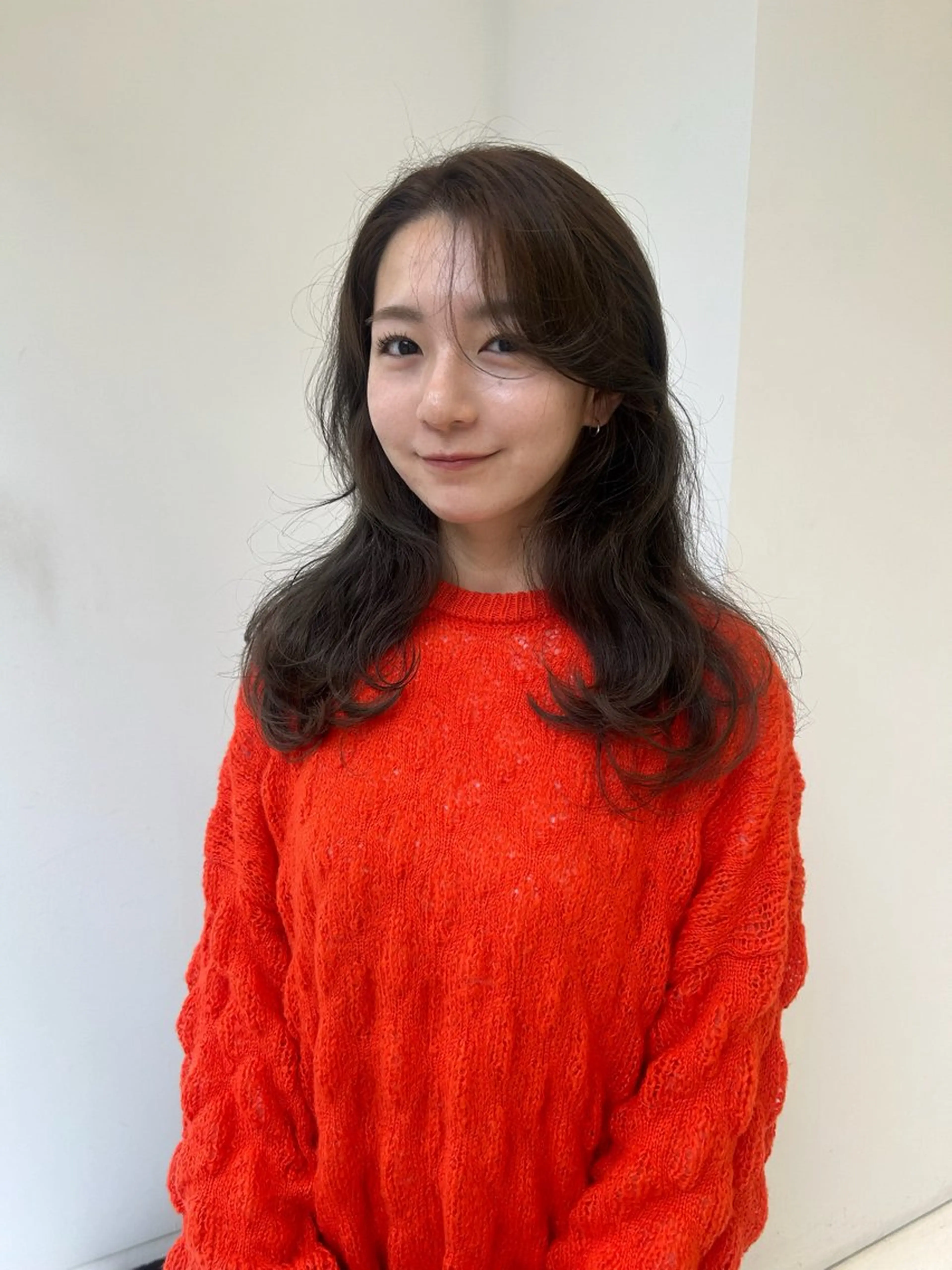 セミロング カット ヘアカラー Nought所属・cono noughtのヘアスタイル