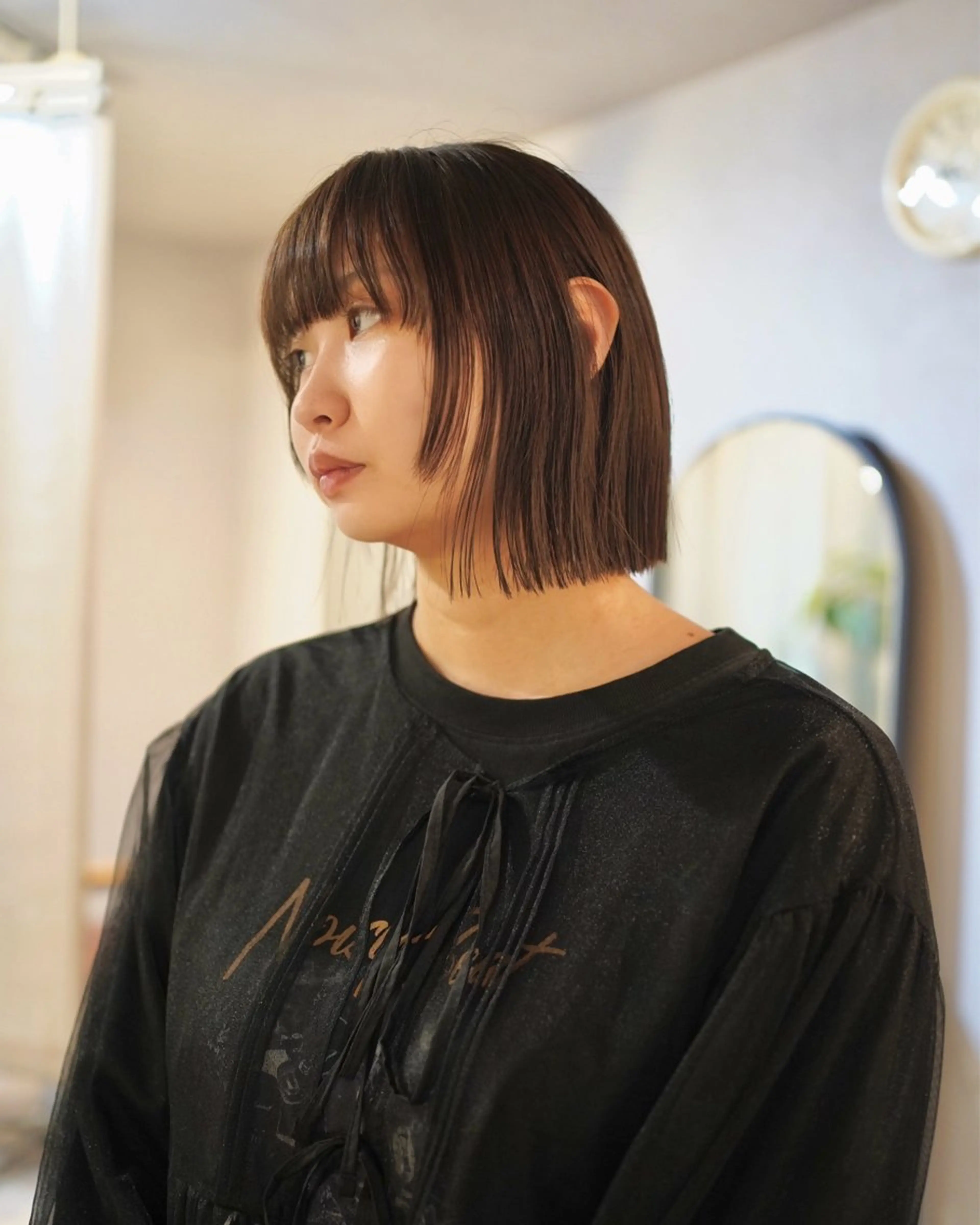 ショート カット ヘアカラー はまだ かんたのヘアスタイル