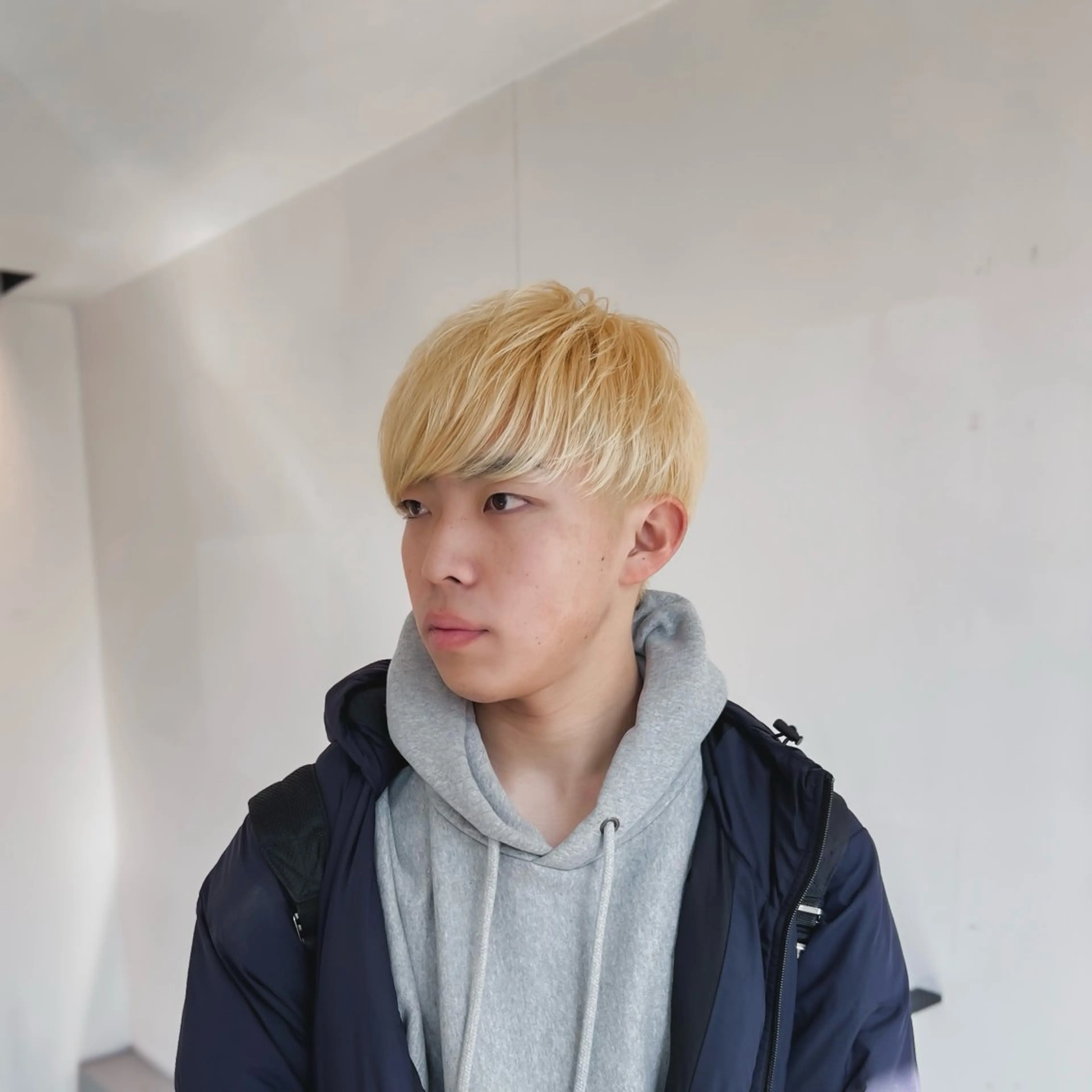 カラー メンズ メンズブリーチ ブリーチ ブロンド ケアブリーチ カット ヘアカラー トリートメント quon RYUYA /レイヤー✂️のその他イメージ