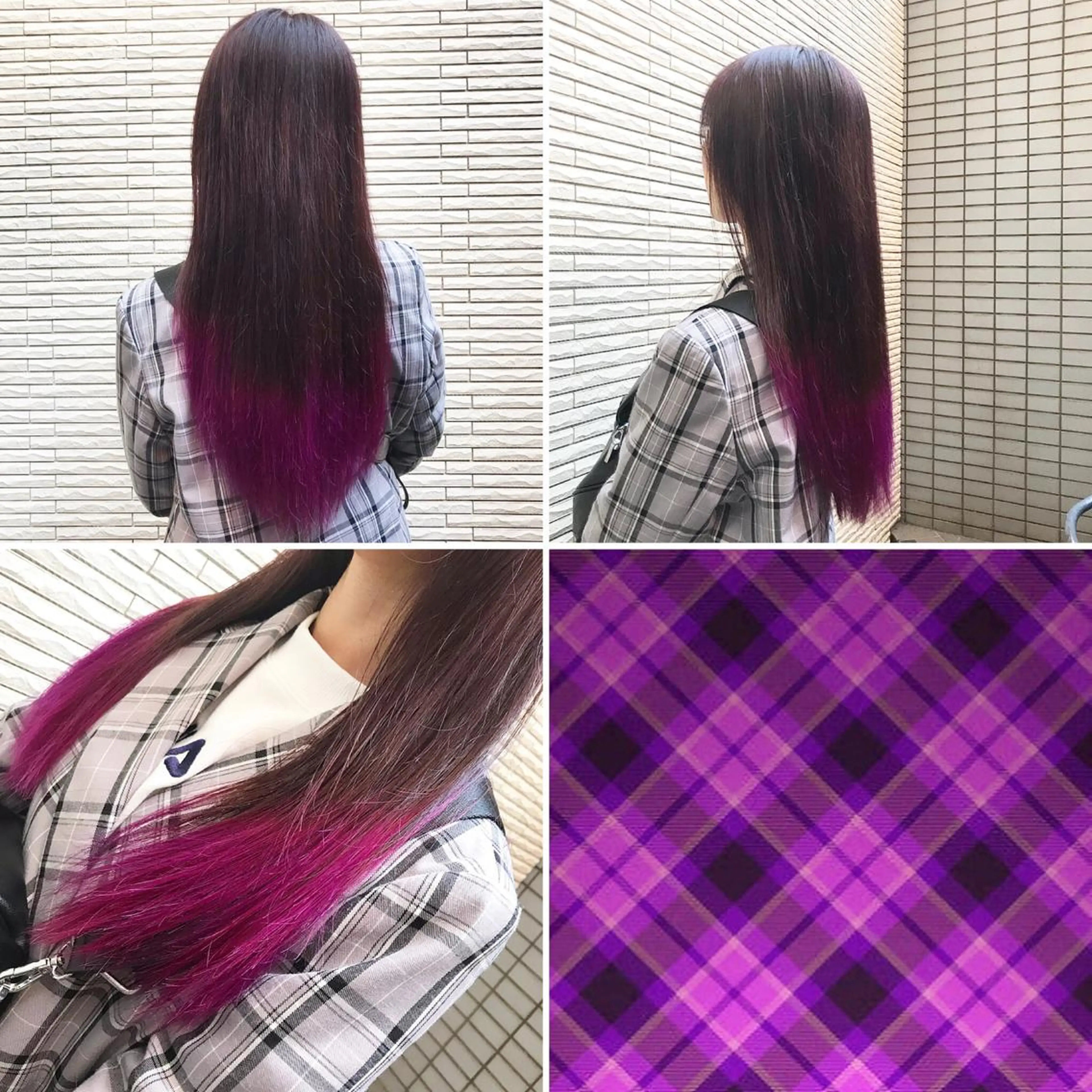 ロング カラー ヘアカラー トリートメント "PEPPU "所属・派手髪、ハイトーン ショートヘアShinのヘアスタイル