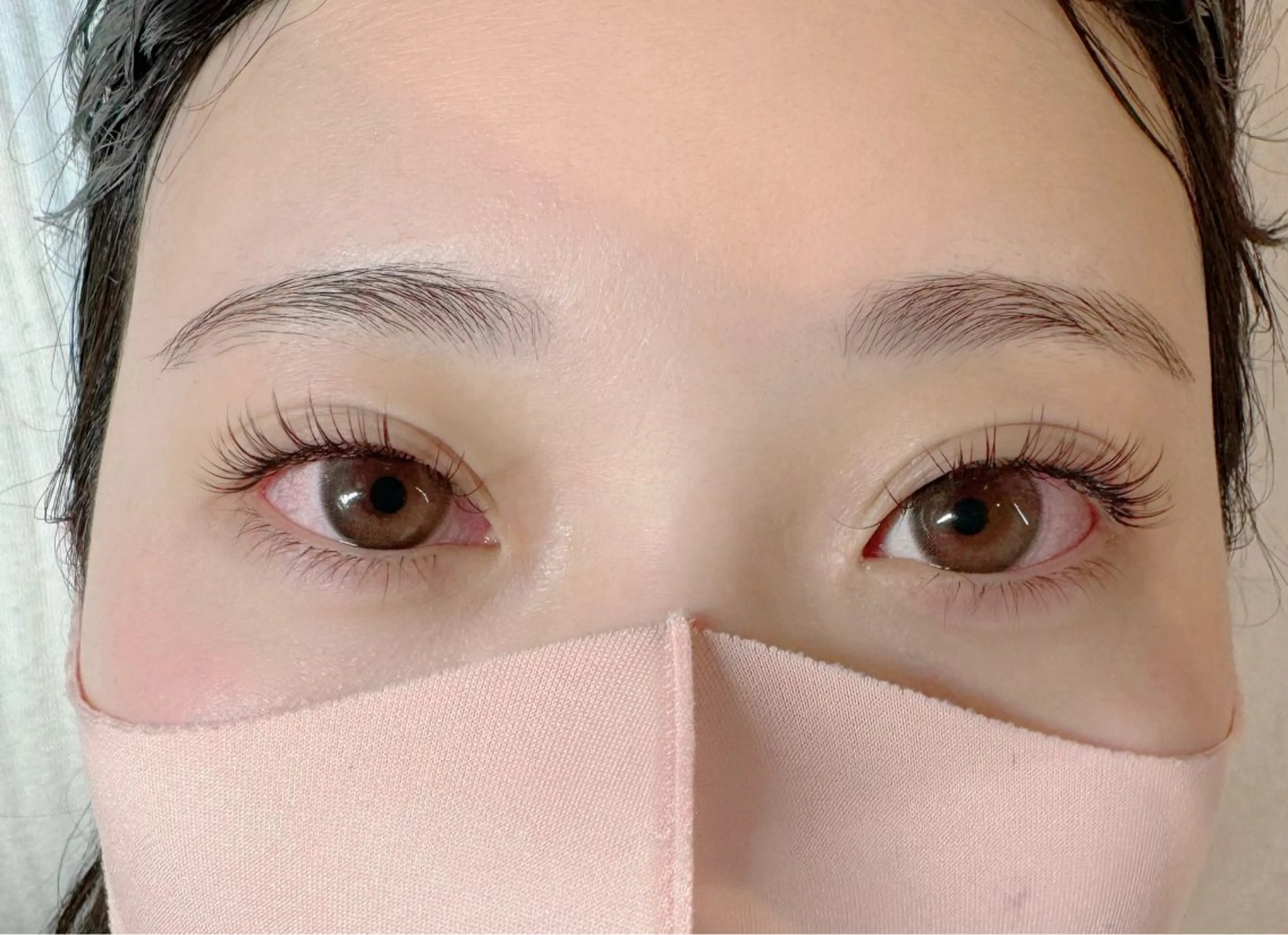 マツエク・マツパ フラットラッシュ NAZ eyelash&eyebrow by medical salon所属・NAZ 表参道 Tomokoのマツエク・マツパデザイン