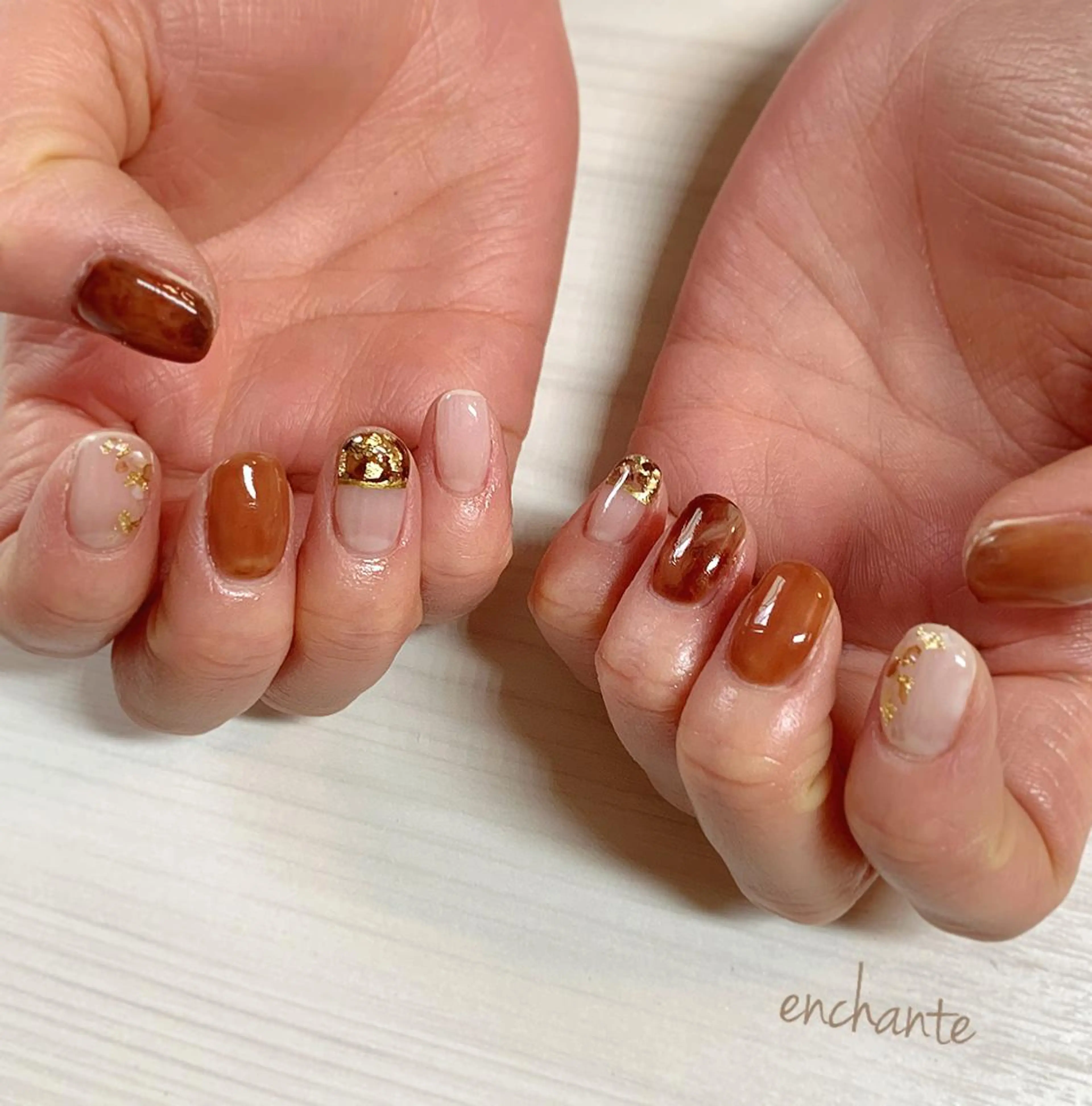 ネイル アンシャンテ所属・enchante 自由が丘のネイルデザイン