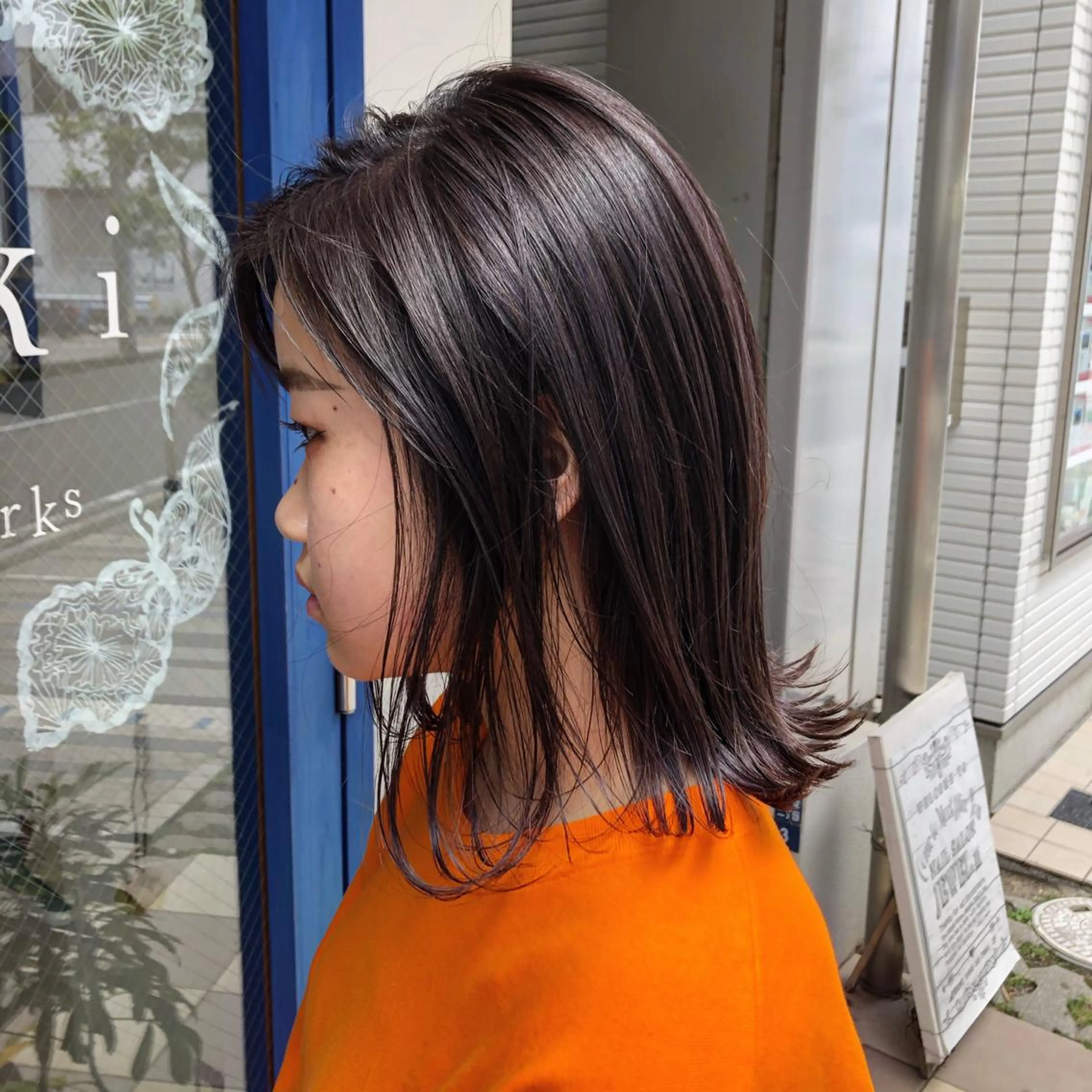 ミディアム カラー ヘアアレンジ グレージュ ラベンダーカラー ラベンダーグレージュ ラベンダーグレー 髪の悩みを解決！ 那須達敦のヘアスタイル