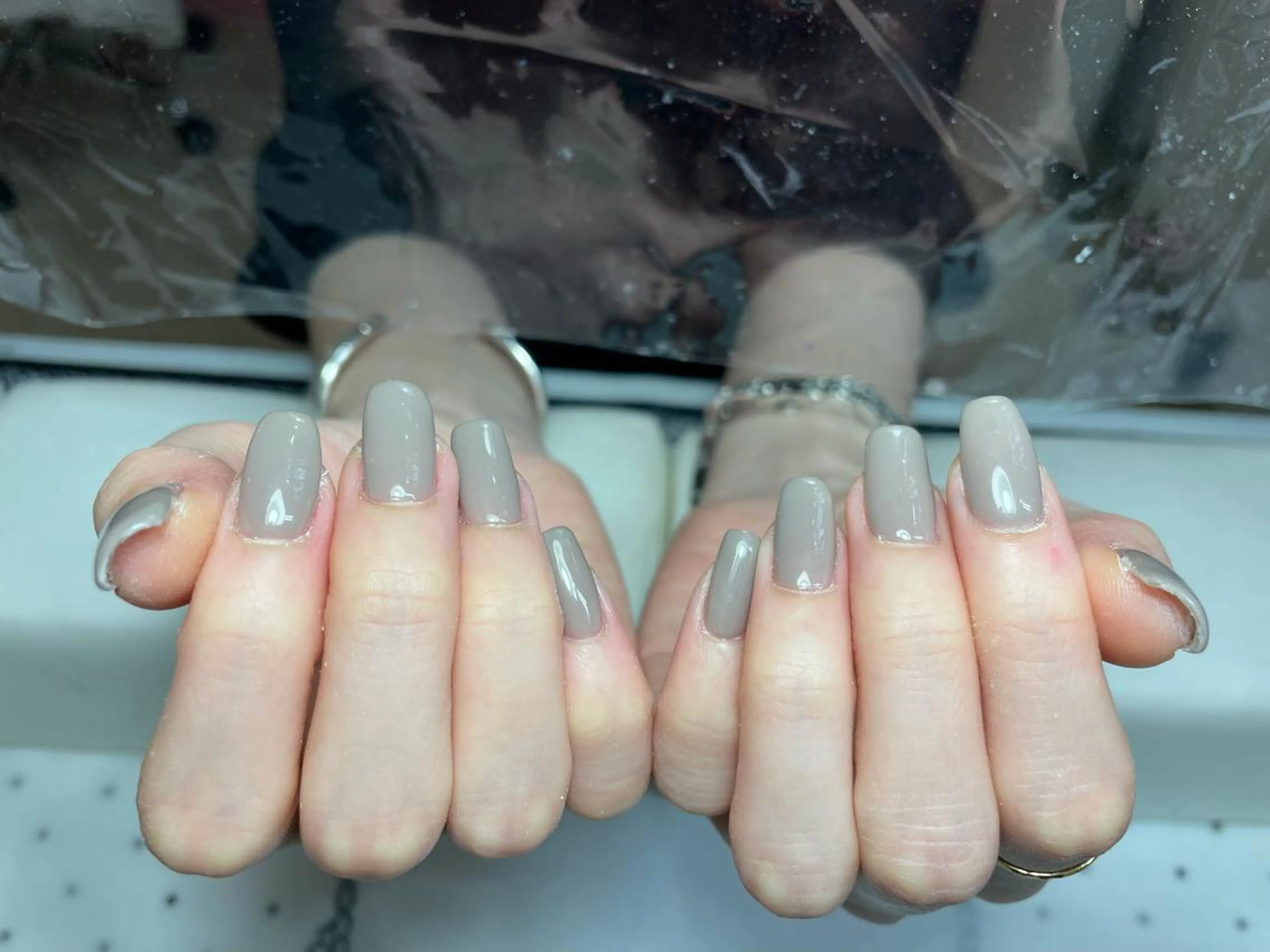 ネイル ワンカラーネイル Minna 　eyelash&nail所属・Minna 河原のネイルデザイン