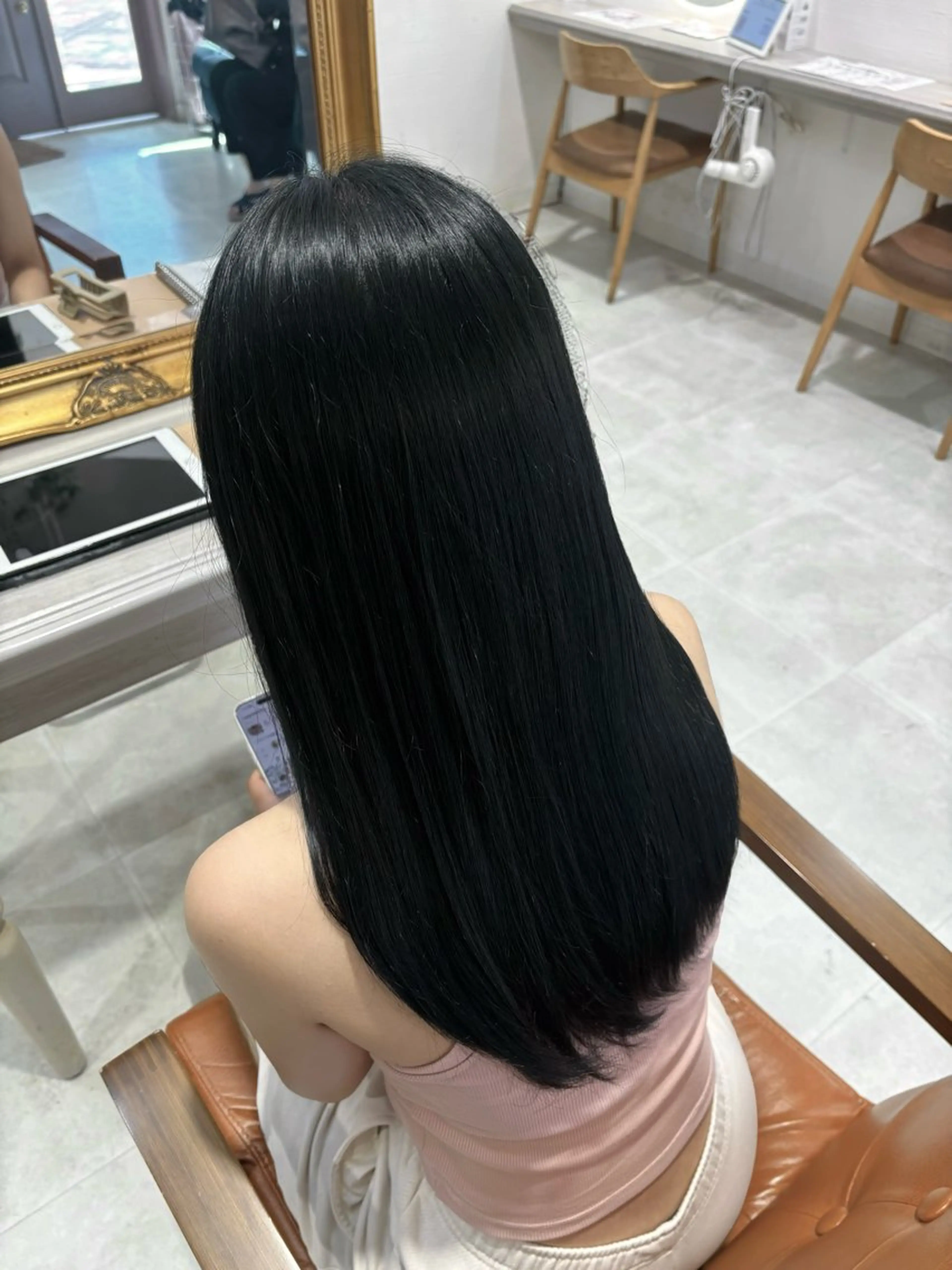 🫧モデル限定価格🫧ワンカラー+3stepトリートメントの写真