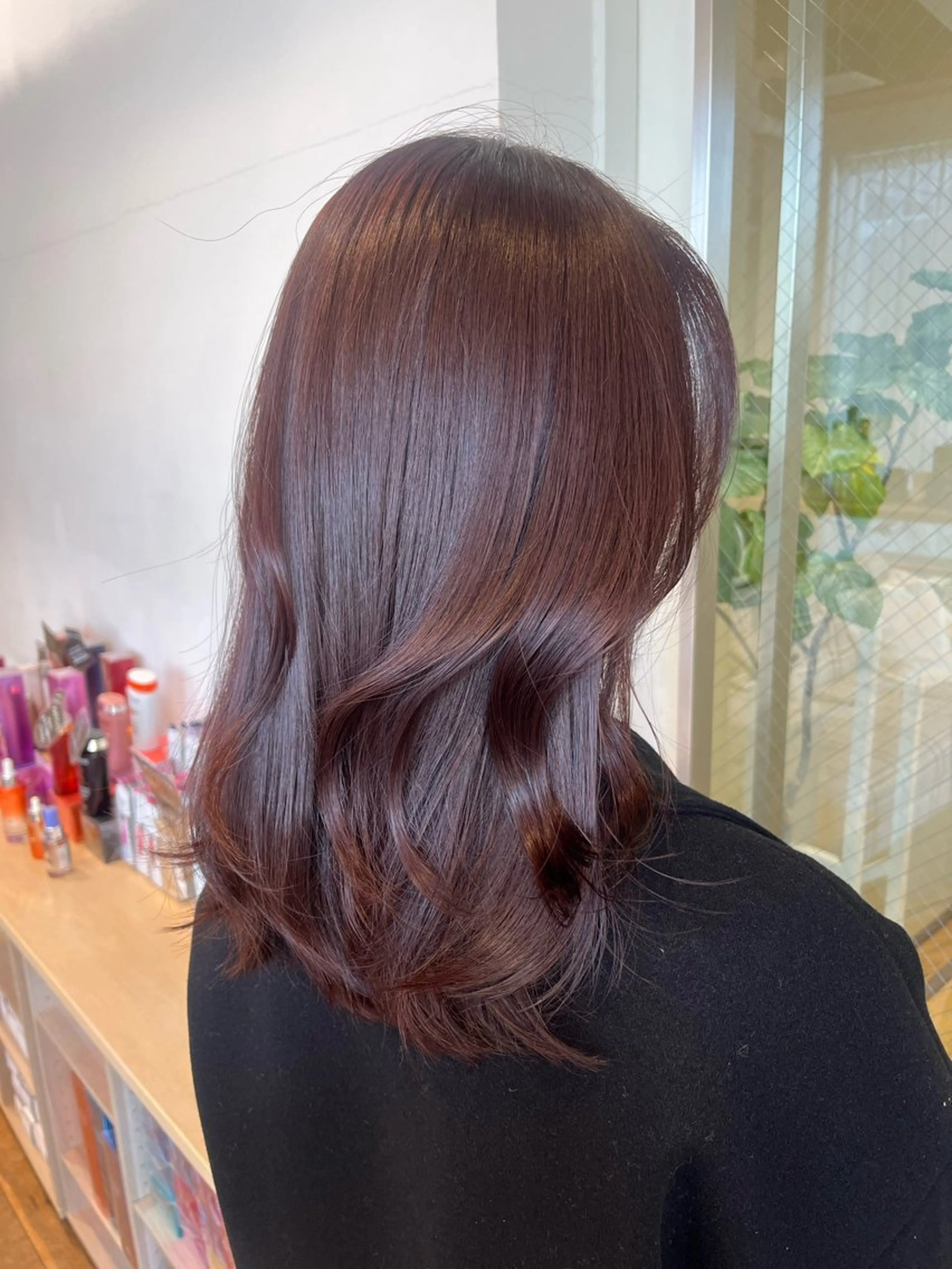 セミロング カラー ヘアカラー 暖色カラー/似合わせ カット/名古屋/辻のヘアスタイル
