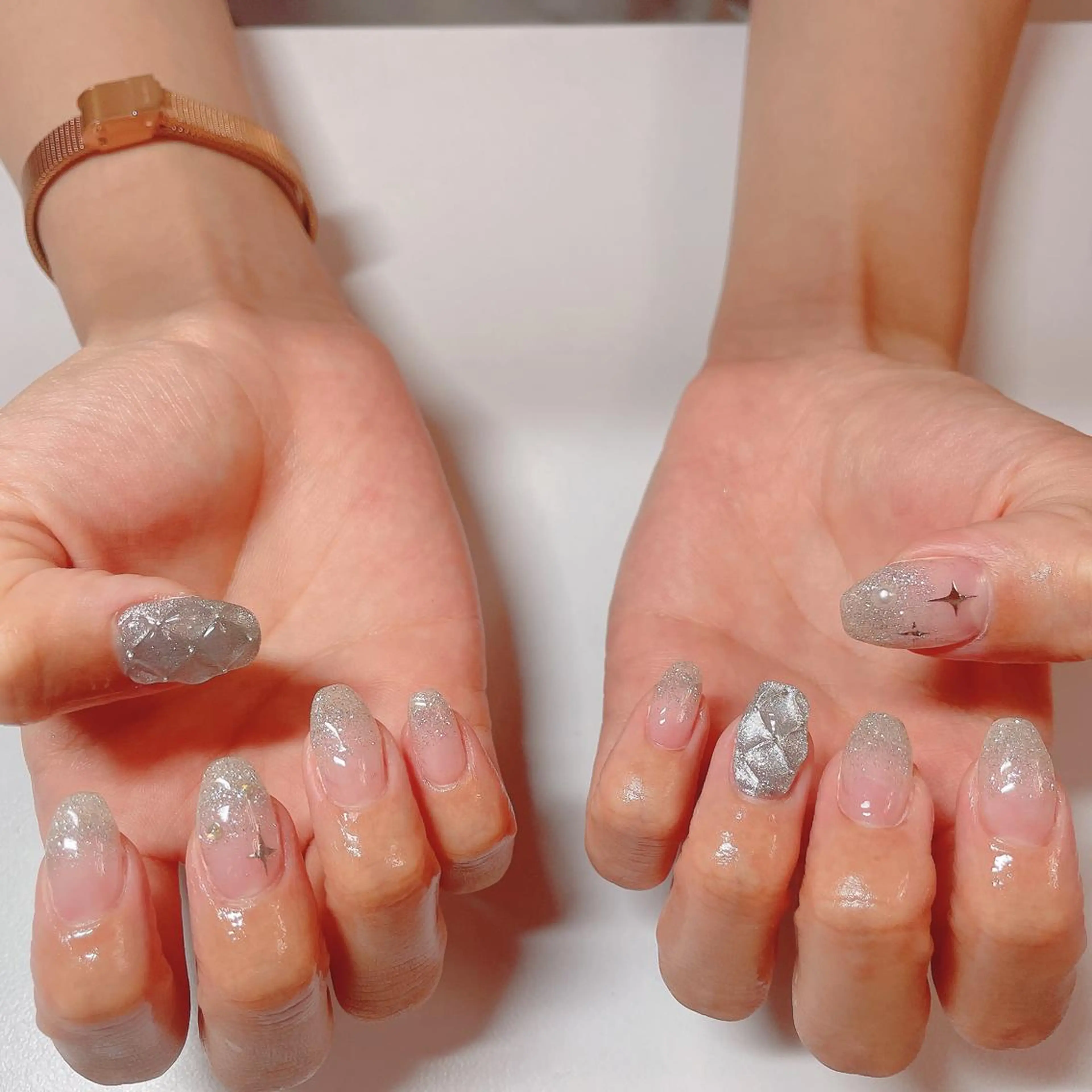 ネイル ハンドネイル ハンドケア パラジェル💅 オフ無料Pi.Harのネイルデザイン