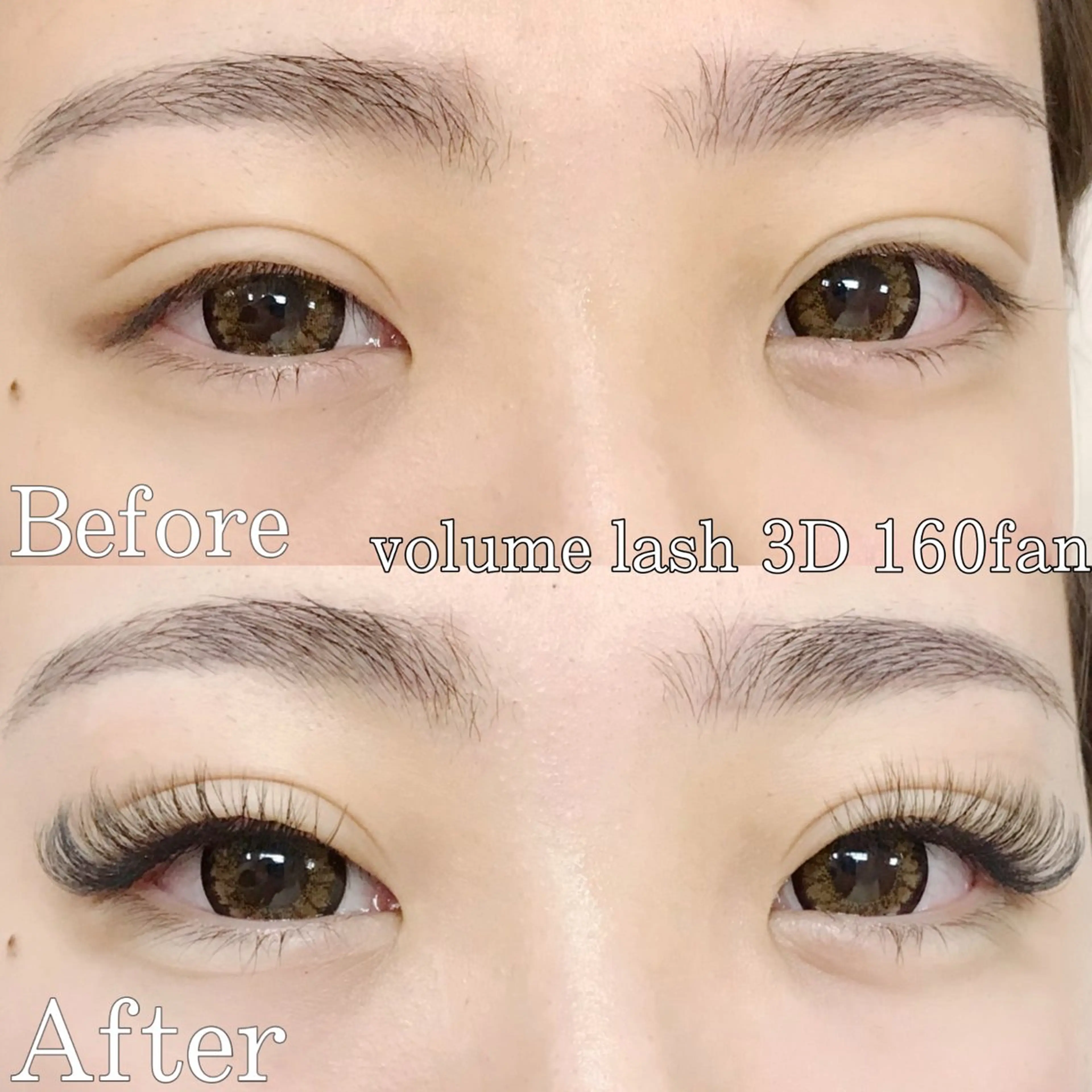 マツエク・マツパ ボリュームラッシュ Trinity eyelashのマツエク・マツパデザイン