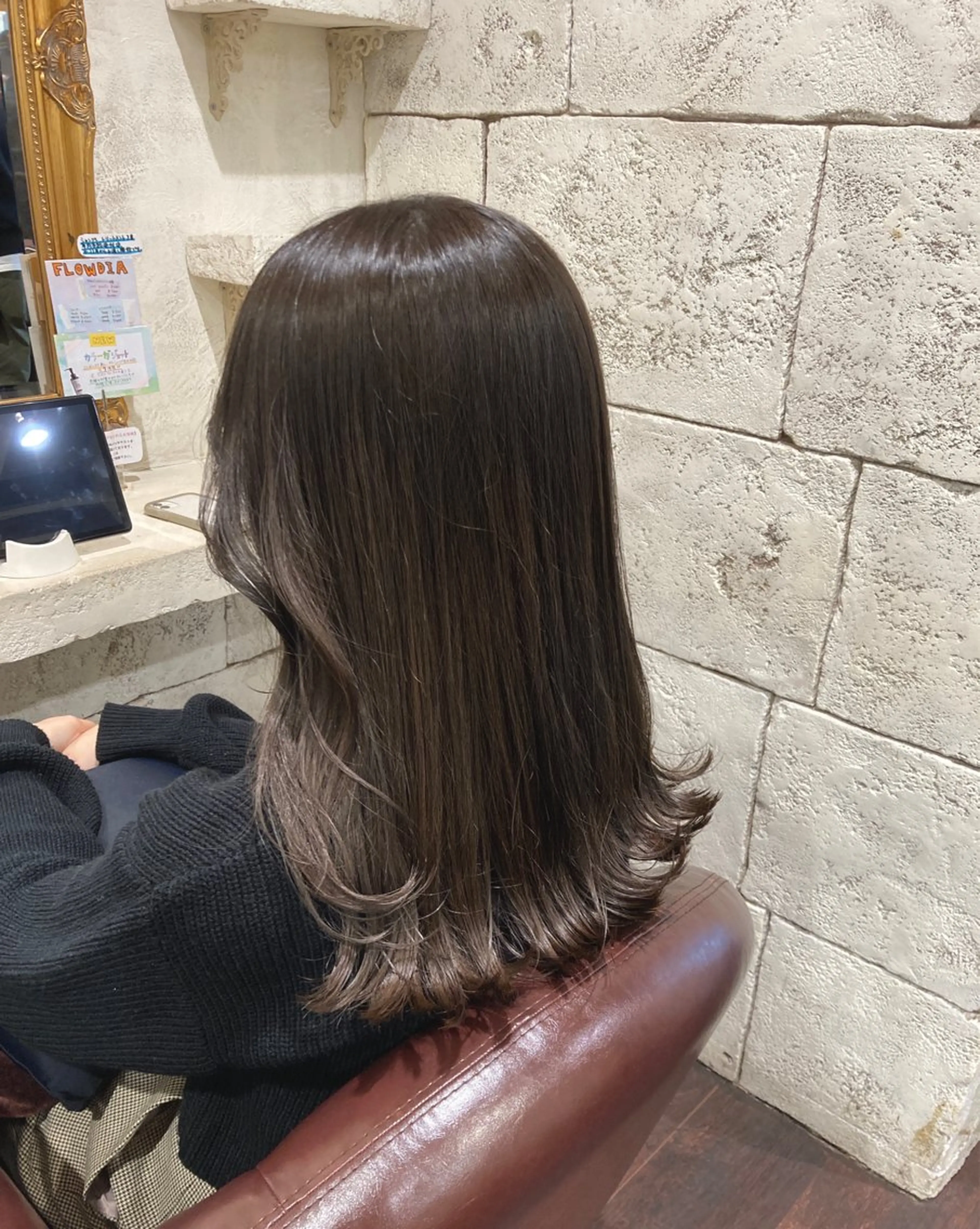 セミロング カット ヘアカラー トリートメント ヘッドスパ GO TODAY  SHAIRE SALON所属・ショート/ボブ✂︎ 三田さやかのヘアスタイル