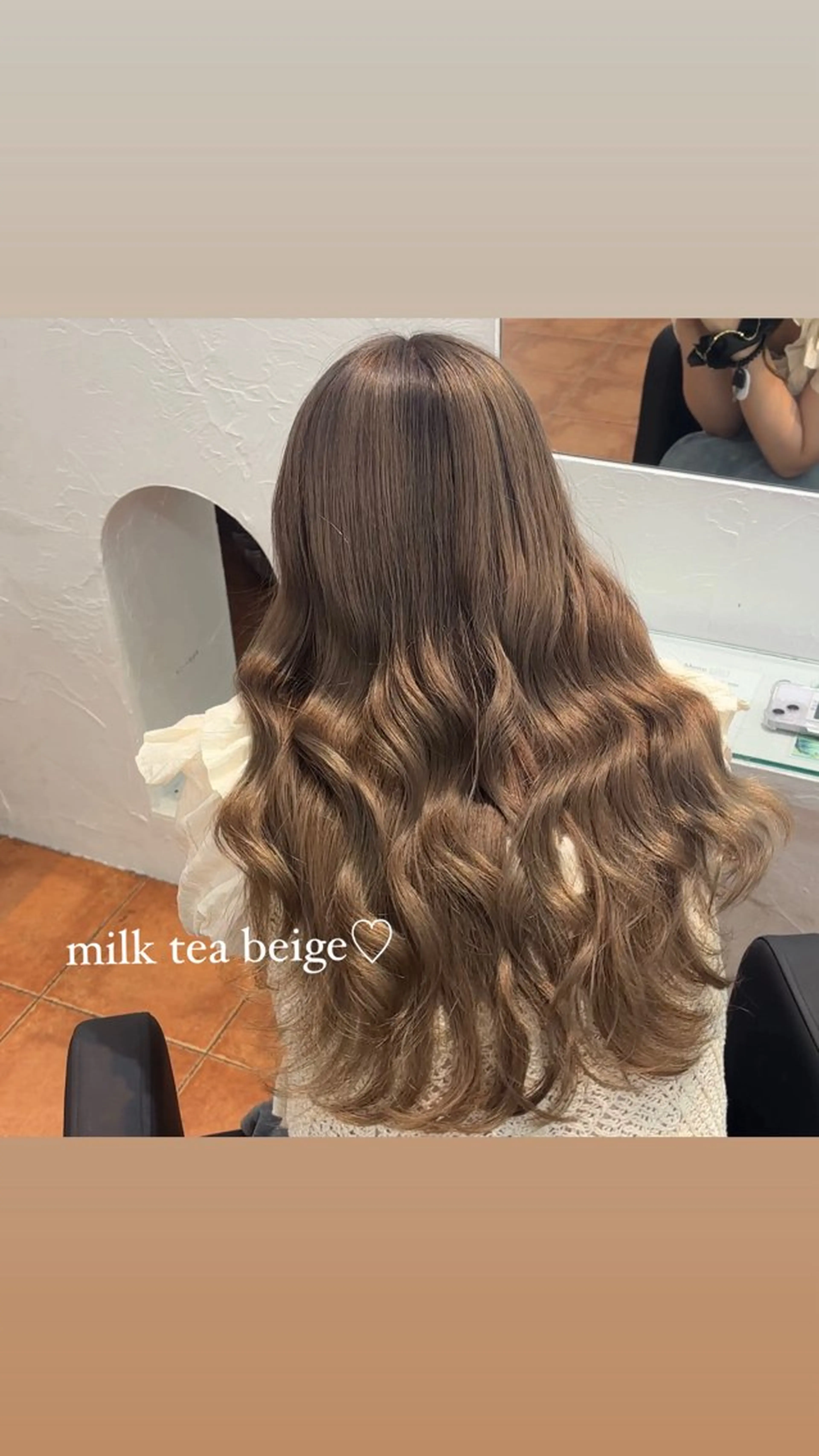 《ミニモ学割》U24👩🏻‍🎓🌸ブリーチなしワンカラー+4stepトリートメントの写真