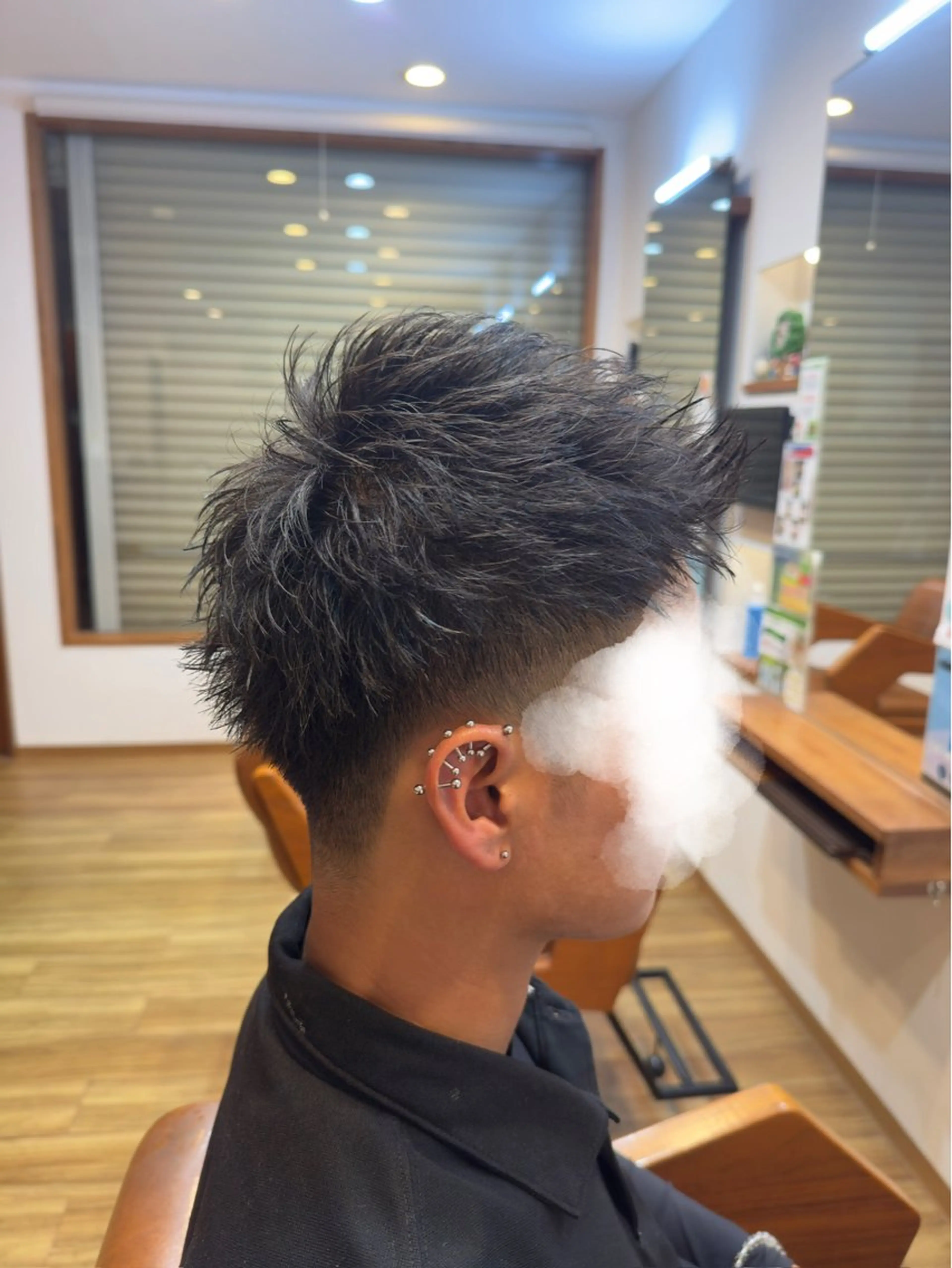 ショート メンズ カット 心 Tsubasaのヘアスタイル