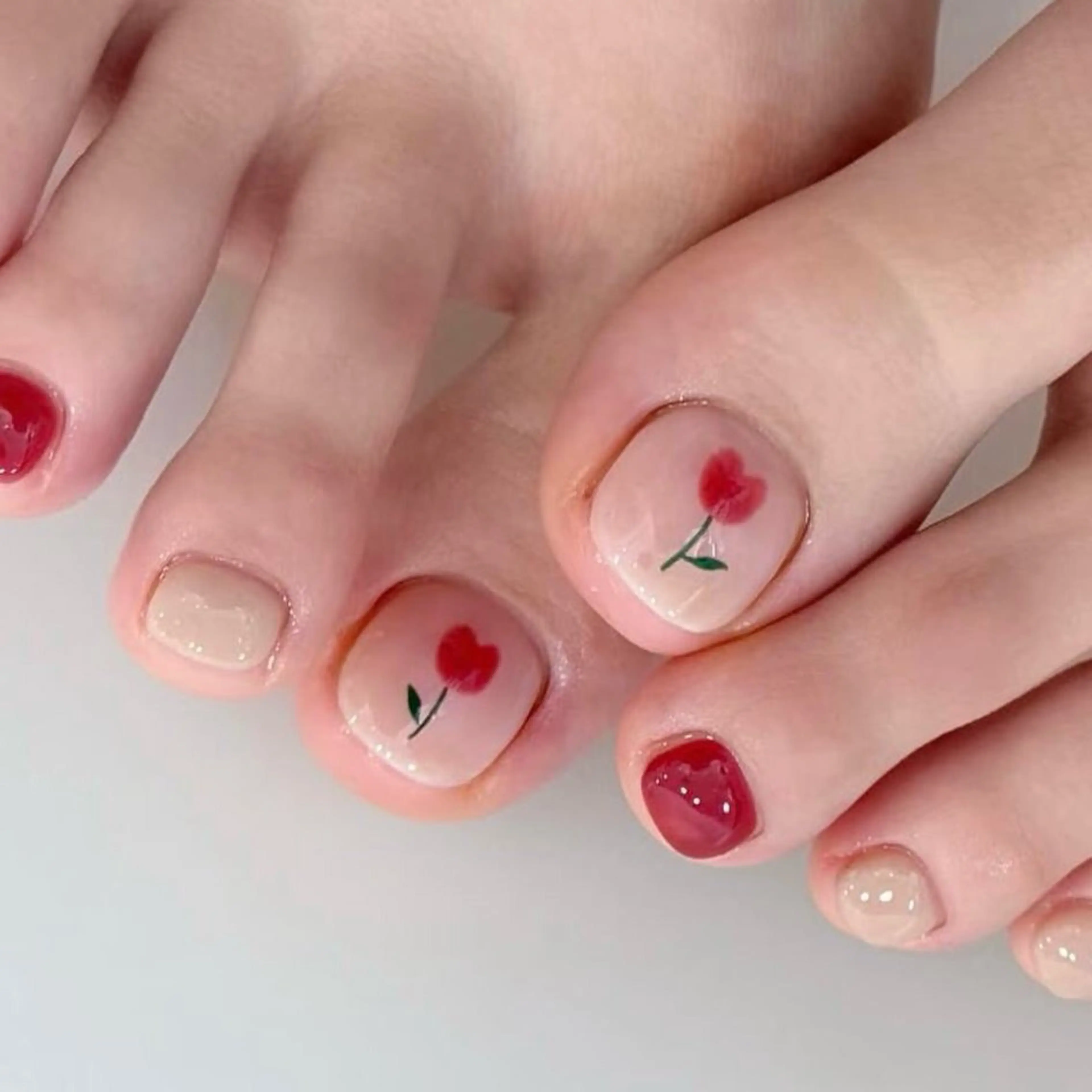FOOT(オフ無し)当店定額コース「5」花💐の写真