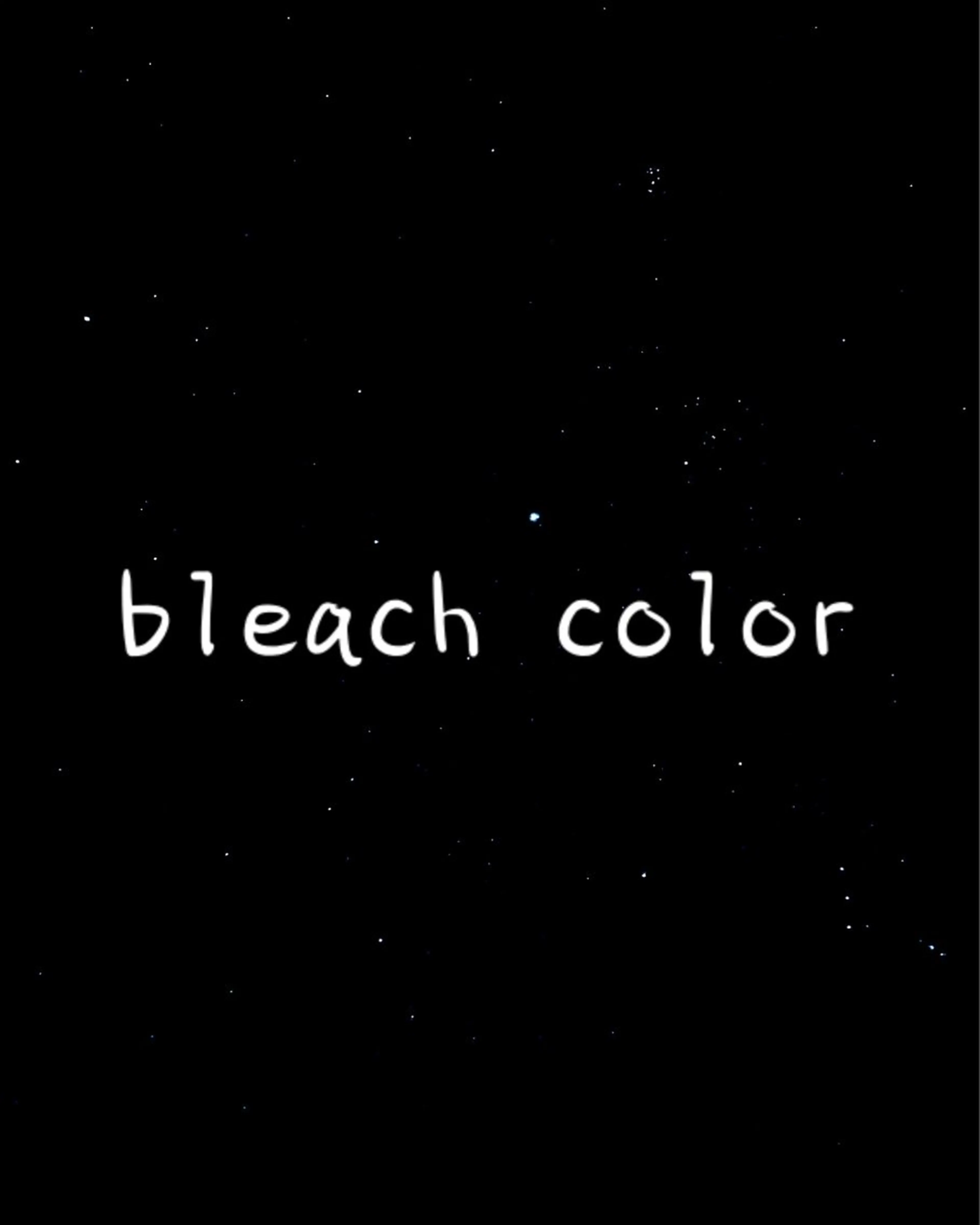 bleach colorの写真
