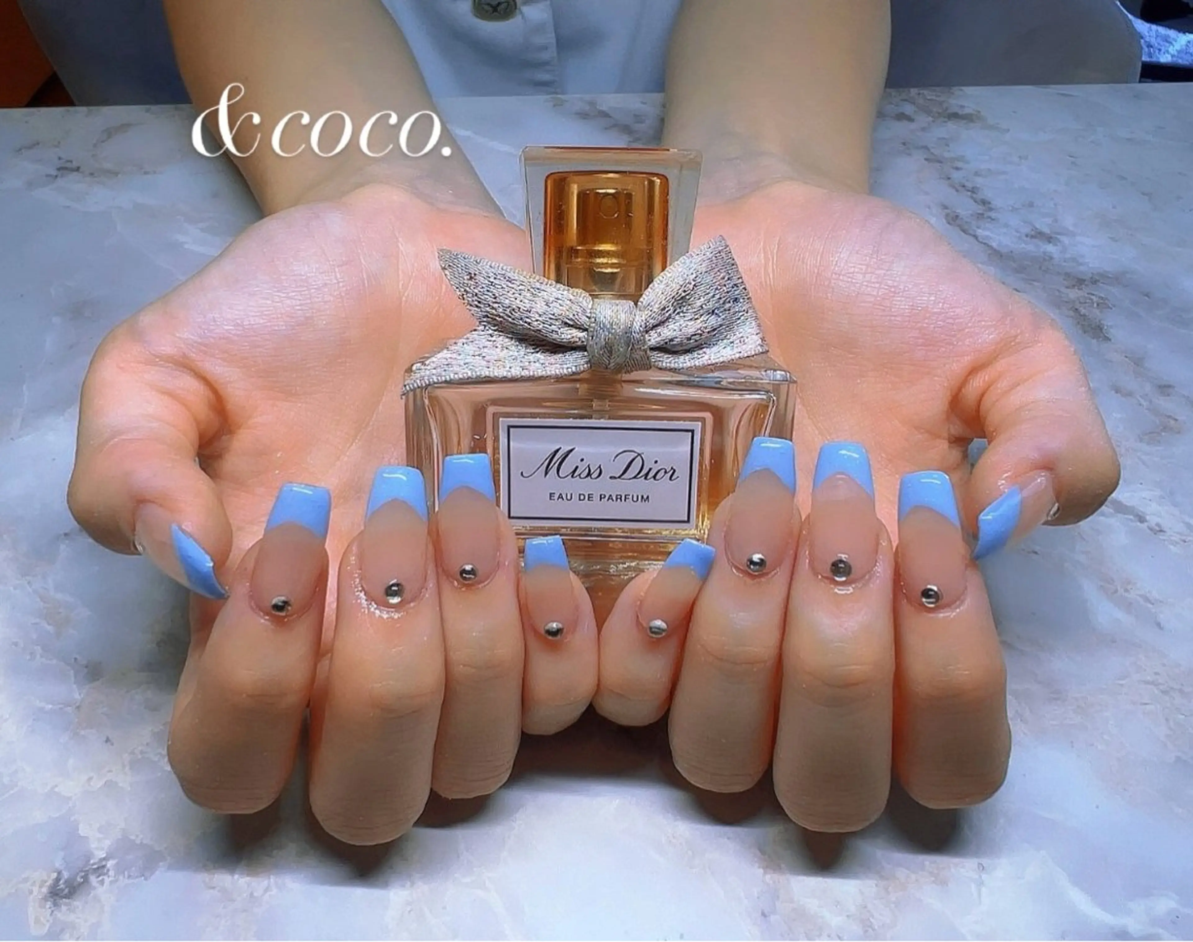 ネイル フレンチネイル ハンドネイル ＆coco.所属・＆ coco.のネイルデザイン