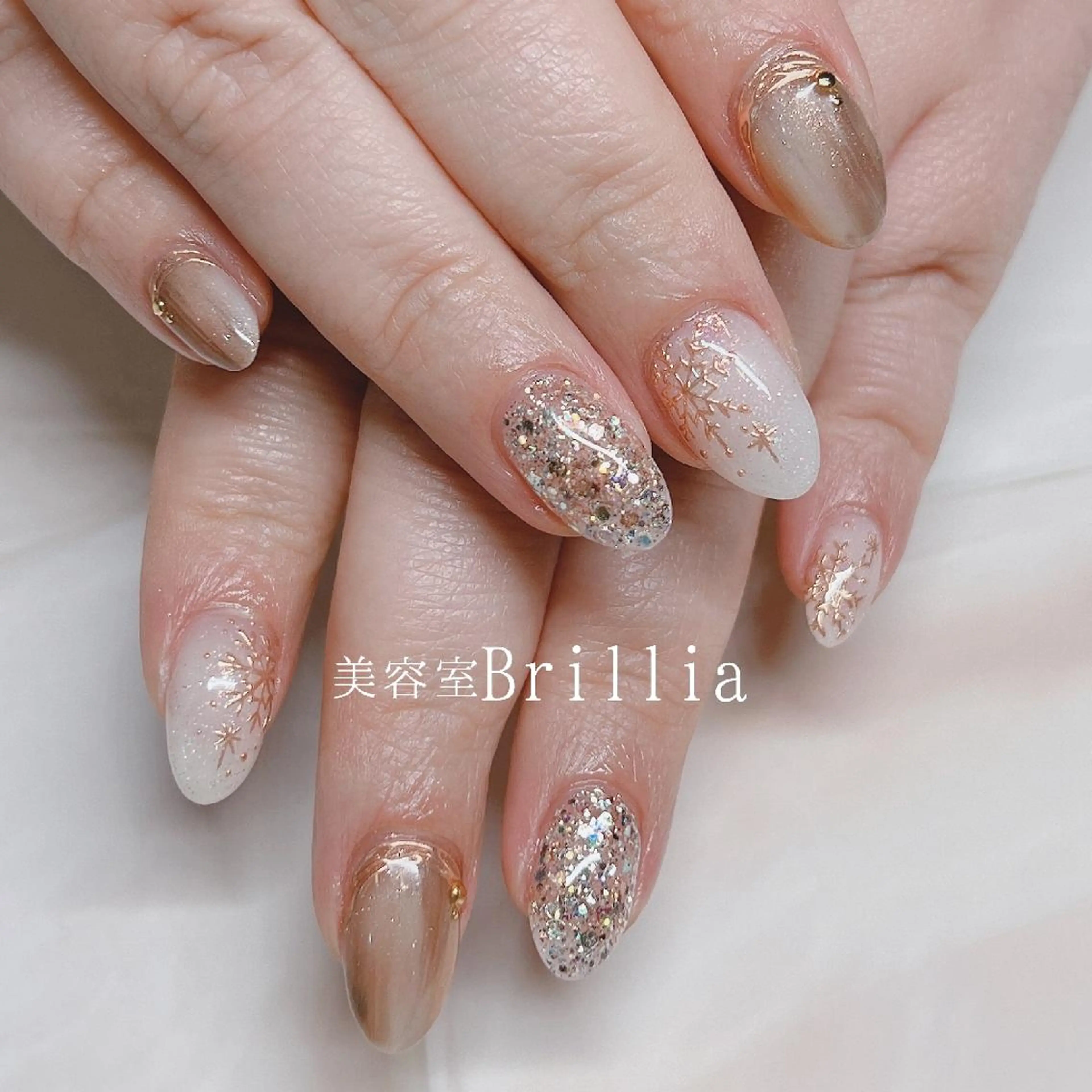 ネイル ハンドネイル 柴田 彩のネイルデザイン