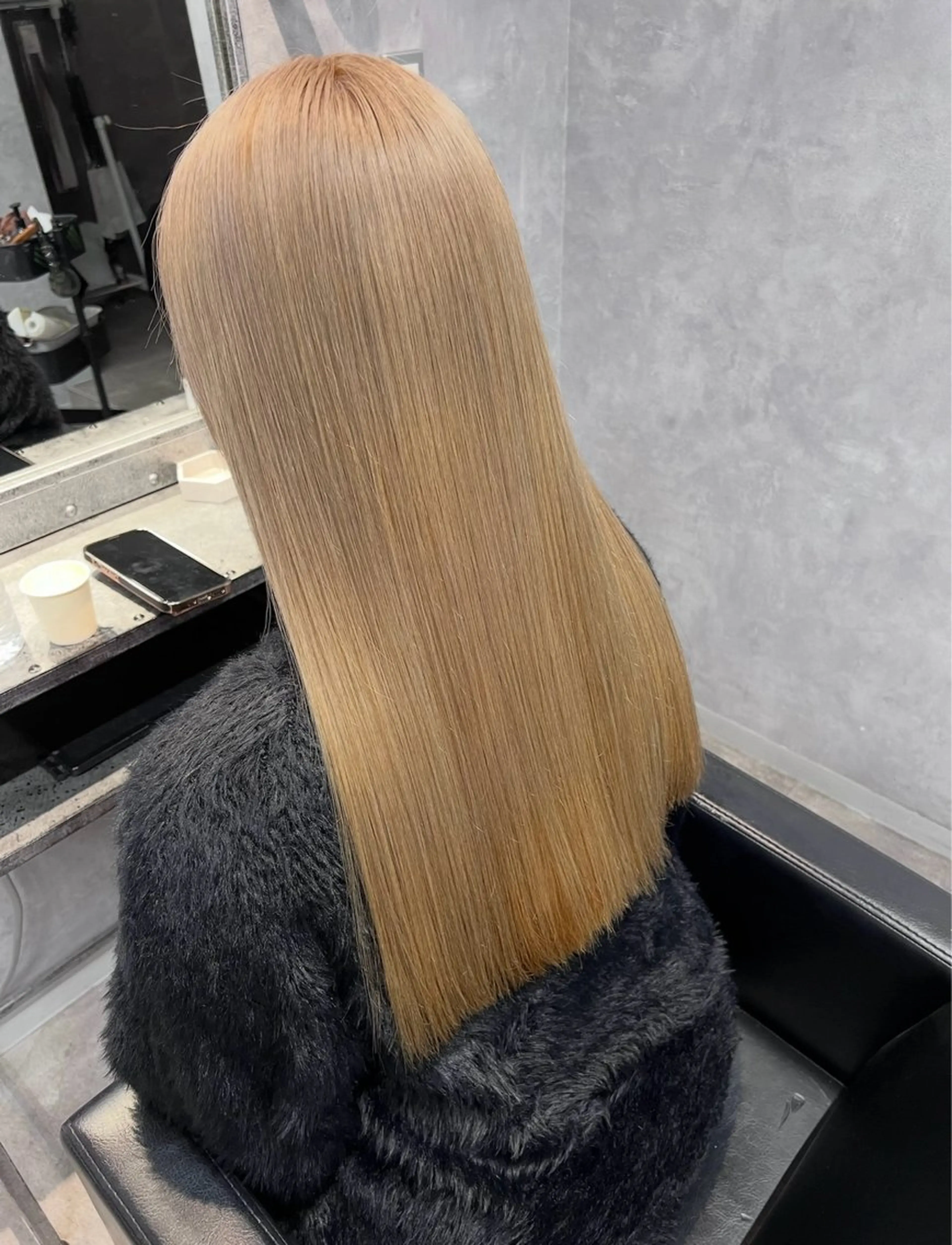ケアブリーチカラー➕トリートメント🧚の写真