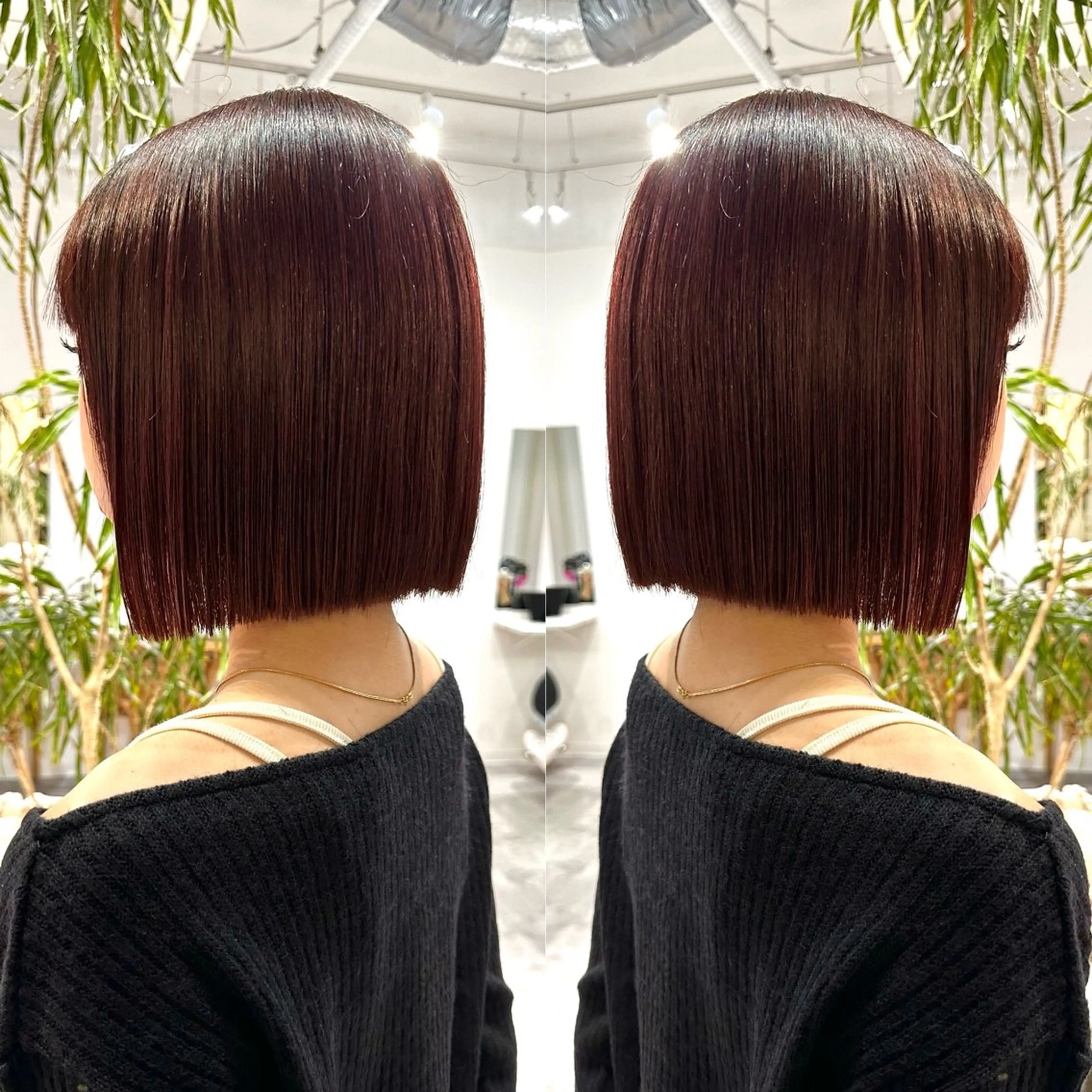 ショート ボブ カット 🫧髪質改善• 艶カラー持田樹🫧のヘアスタイル