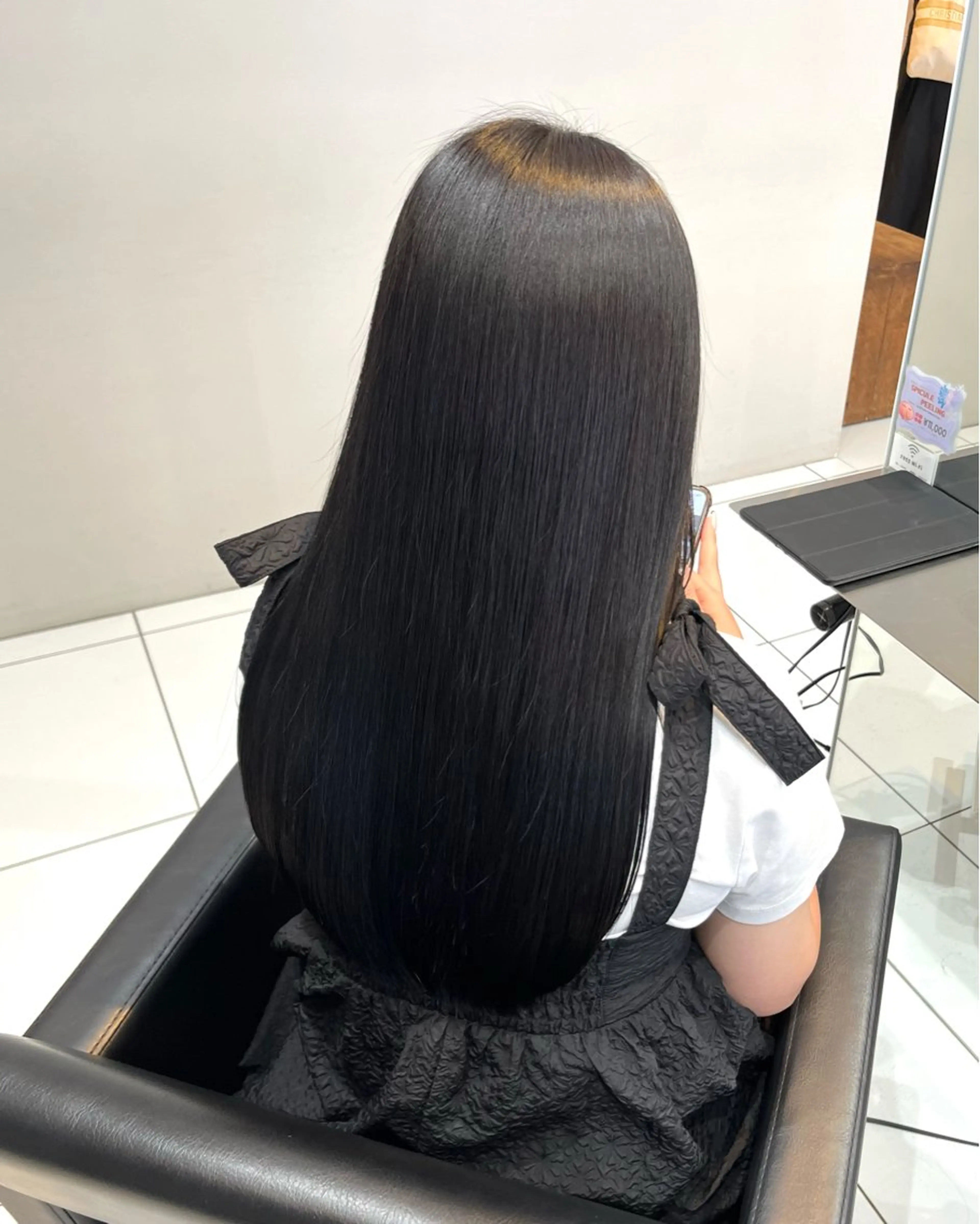 ロング カラー マツエクモデル募集中 /表参道/宇佐見綾花のマツエク・マツパデザイン