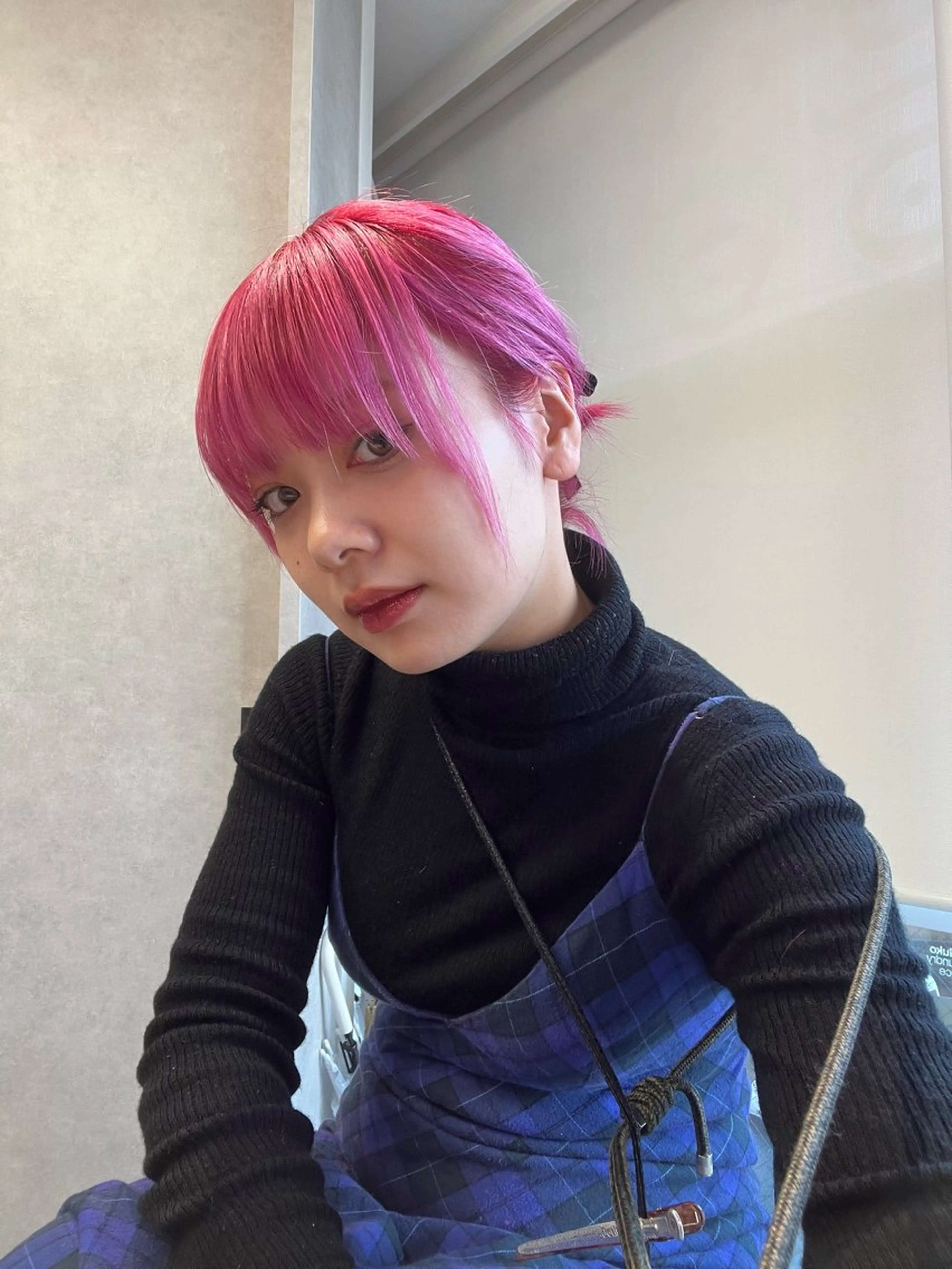 カラー ハイトーンカラー ピンクカラー soi conc所属・たかね あゆのヘアスタイル