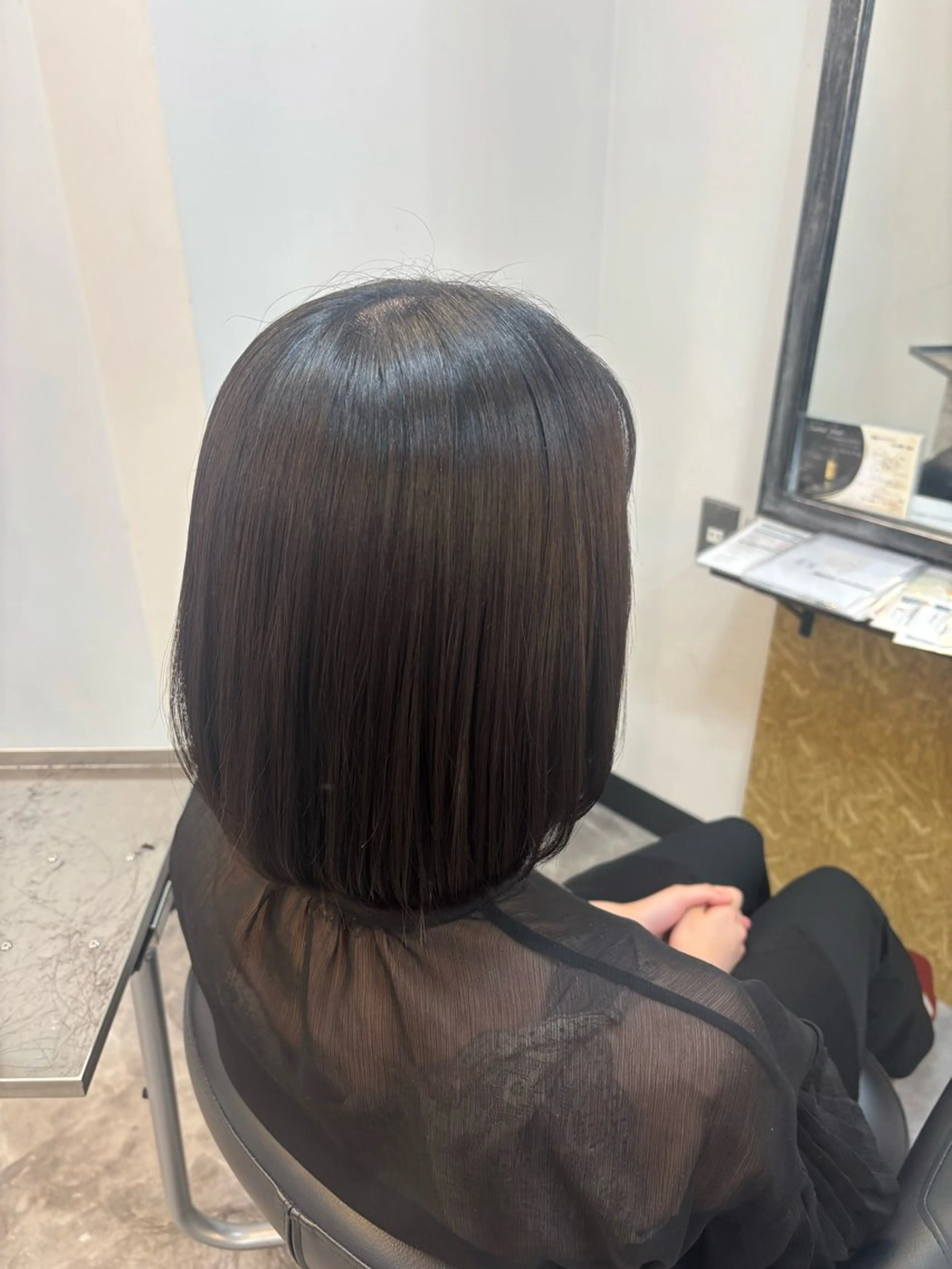 ミディアム レディースカット無料 ゆうな🐇のヘアスタイル