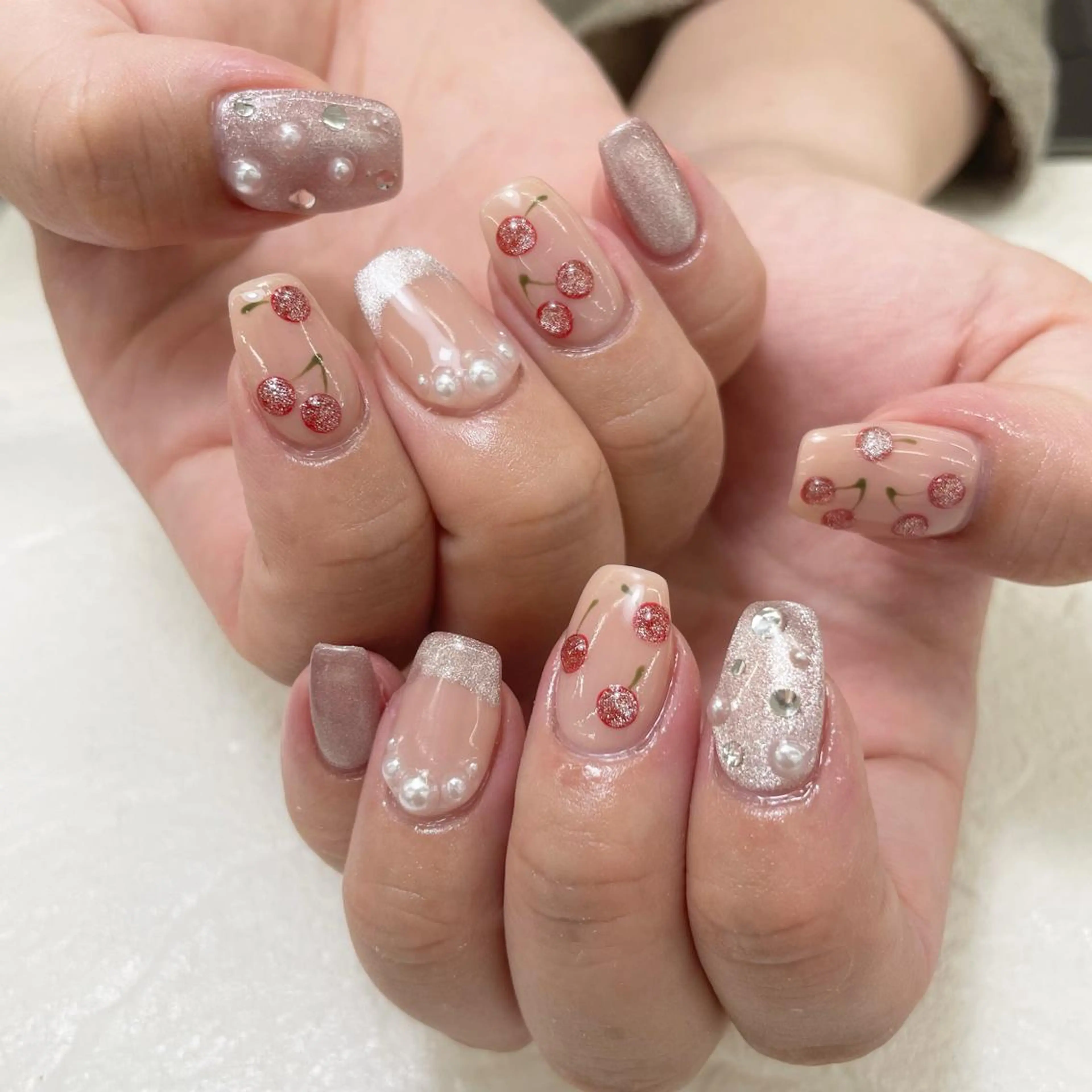 ネイル マグネットネイル Nail Blue512所属・Nailist MINORIのネイルデザイン